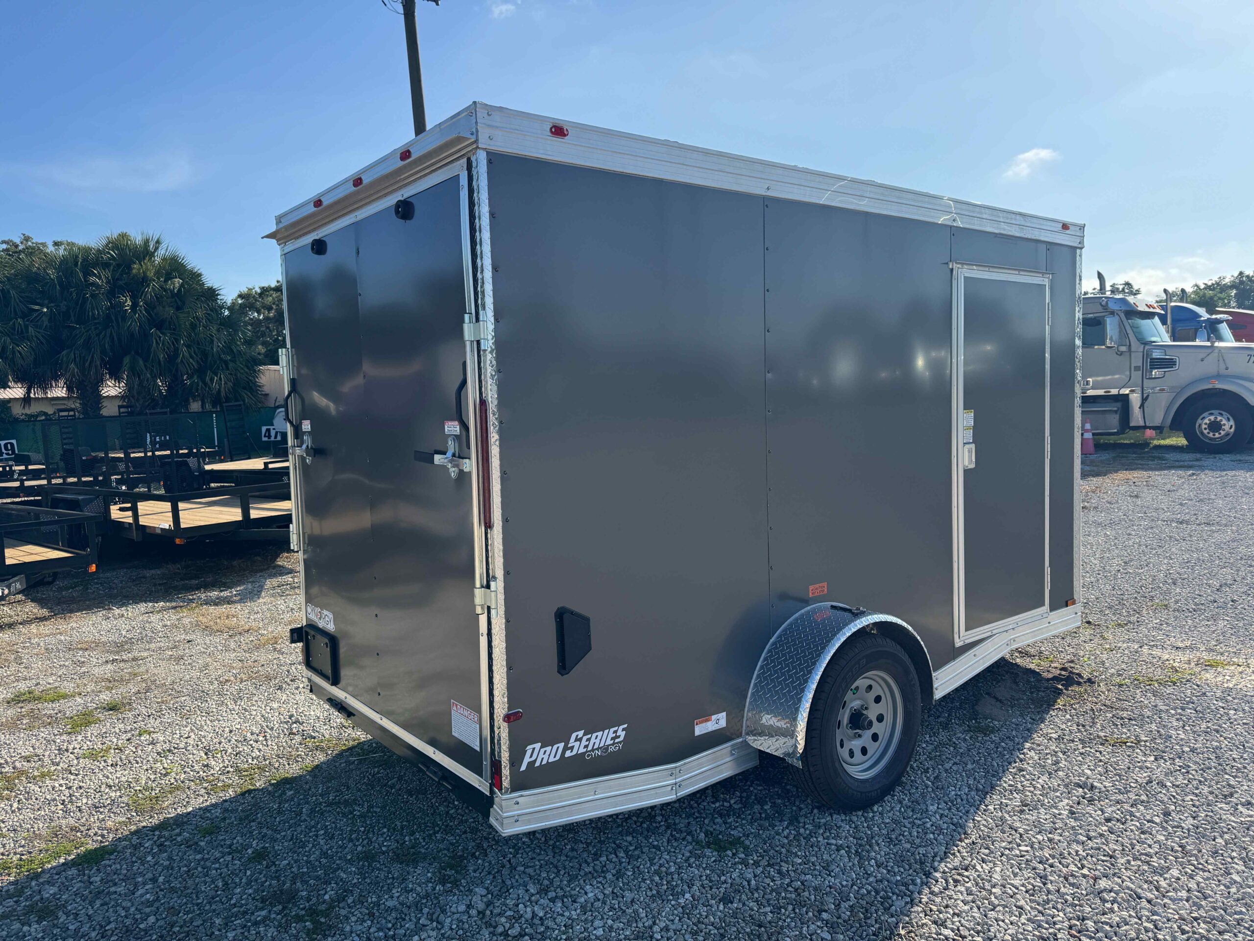 New 6×12 CYNERGY CARGO Enclosed Trailer