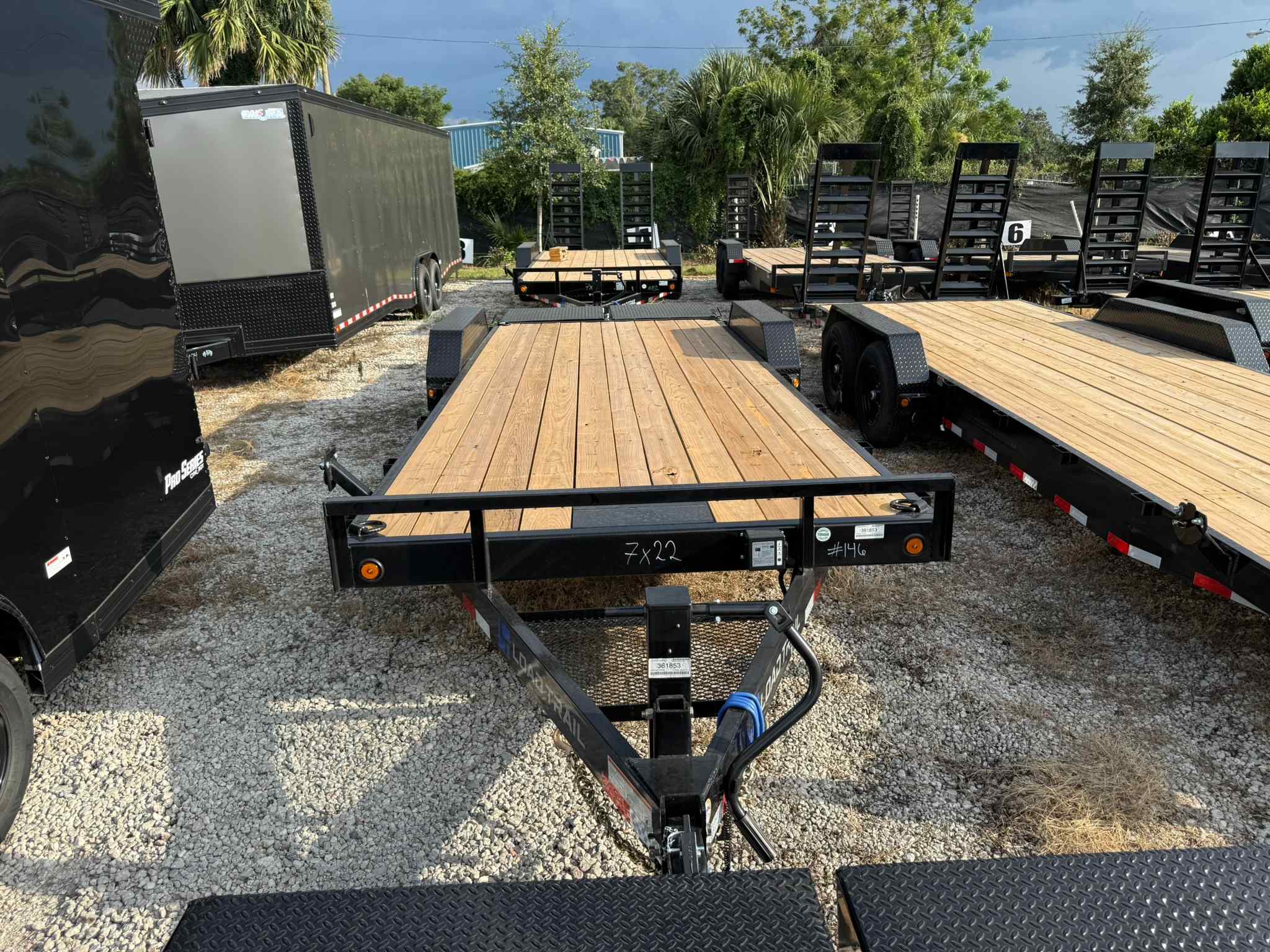 New 7×22 LOAD TRAIL Equipment Trailer