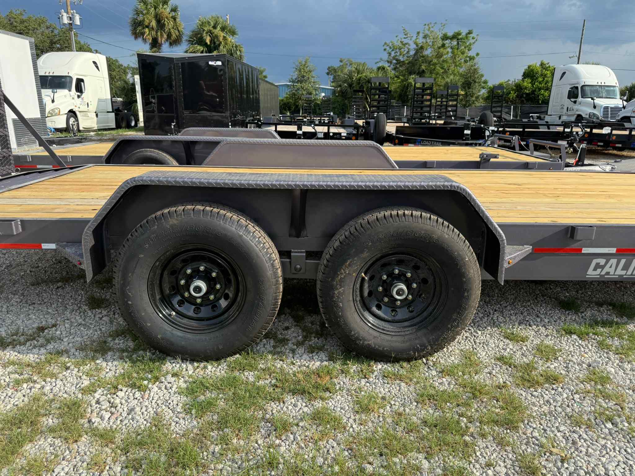 New 7×20 CALIBER Equipment Trailer