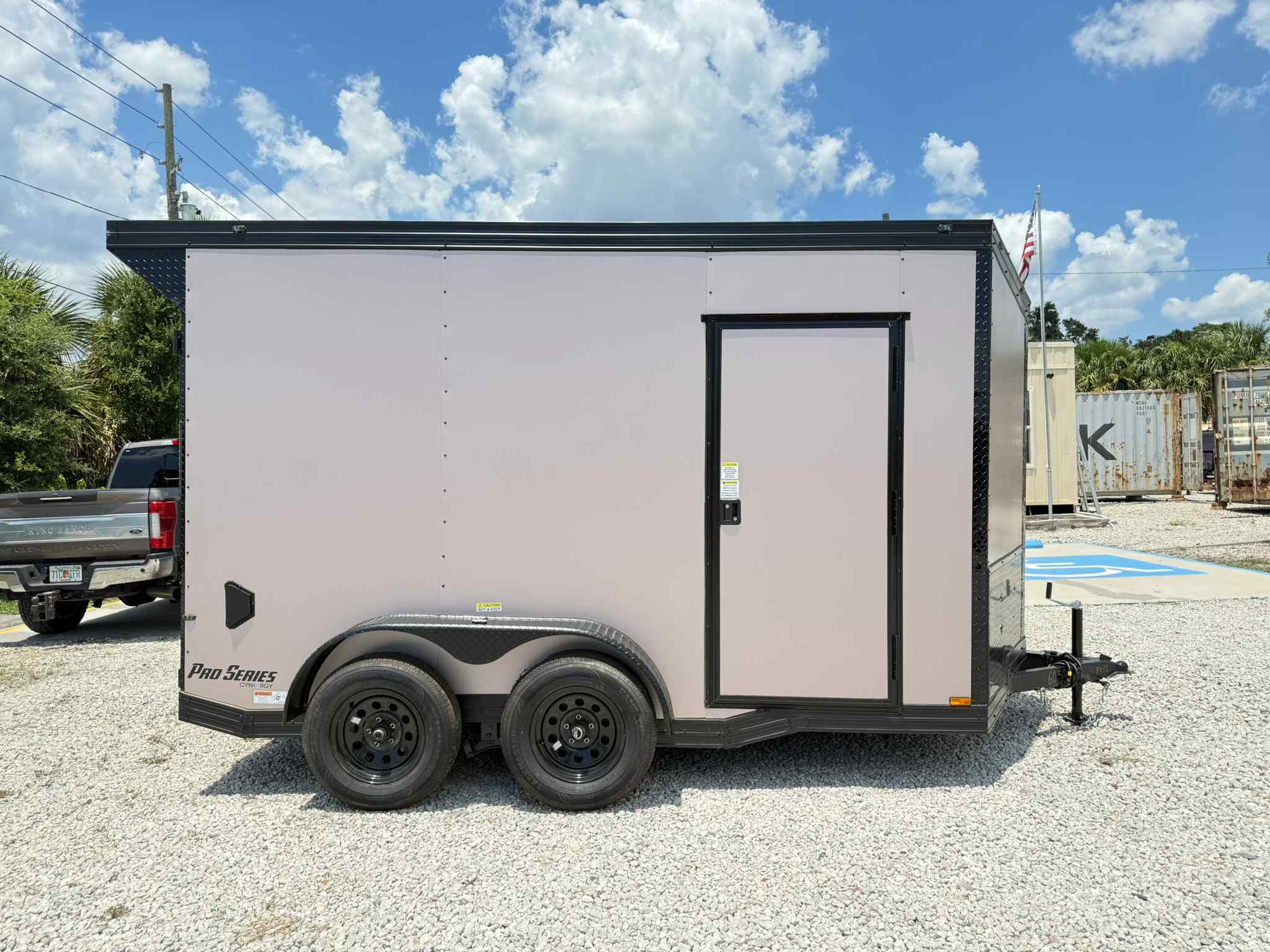New 7×12 CYNERGY CARGO Enclosed Trailer