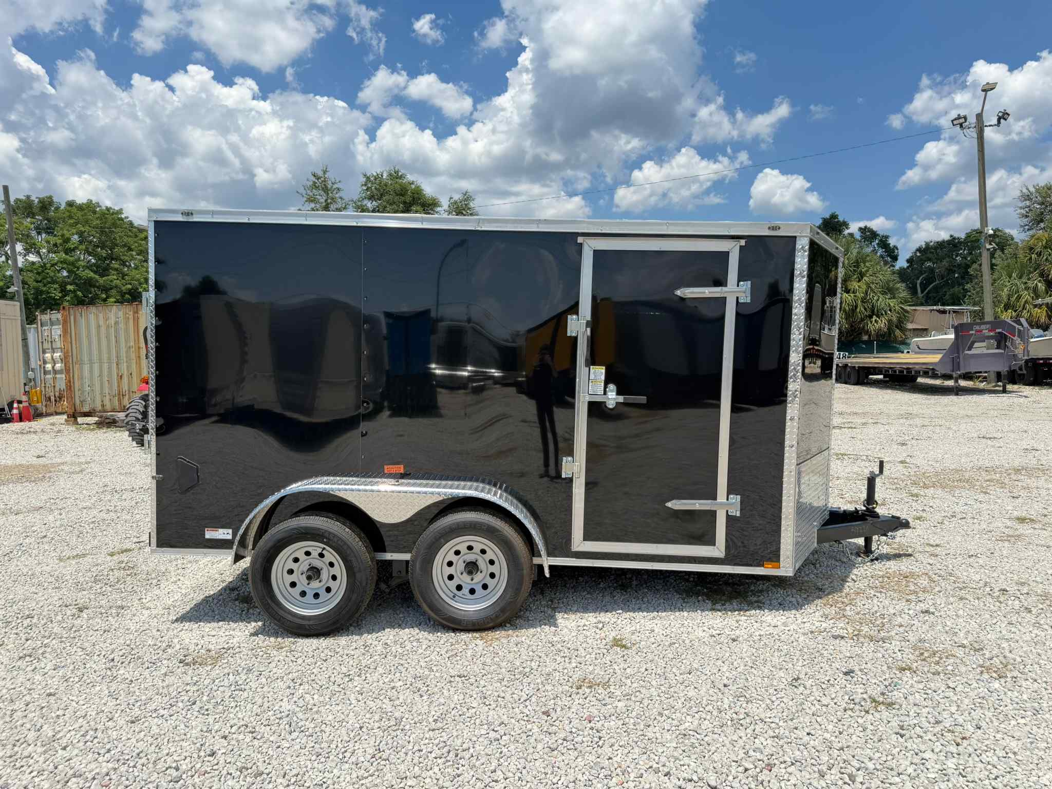 New 7×12 CYNERGY CARGO Enclosed Trailer