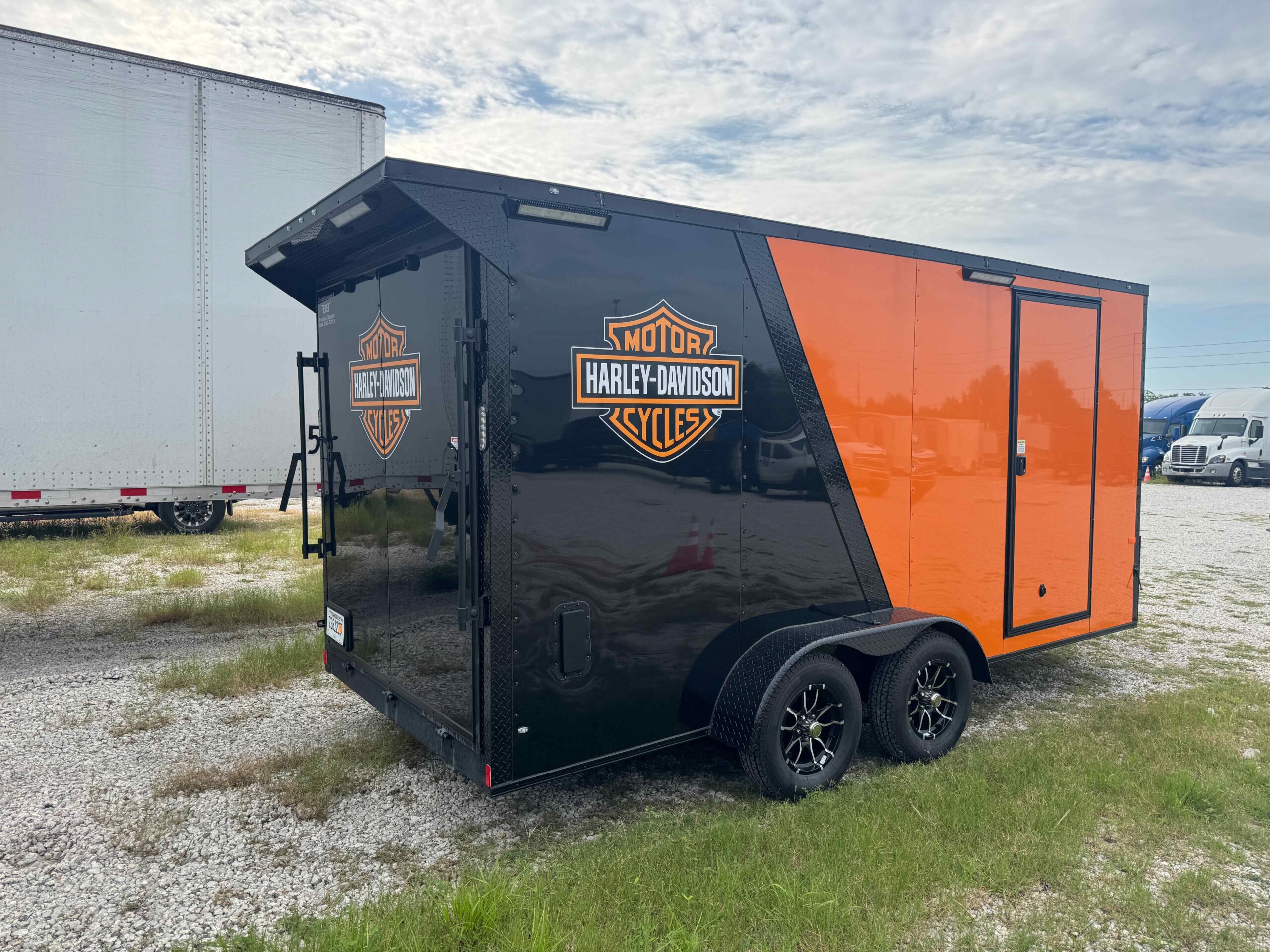 New 7×16 ROCK SOLID Enclosed Trailer