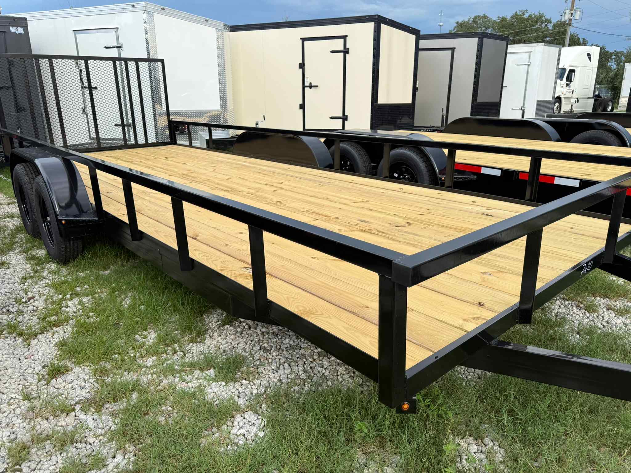 New 7×20 BYE RITE TRAILER Utility Trailer