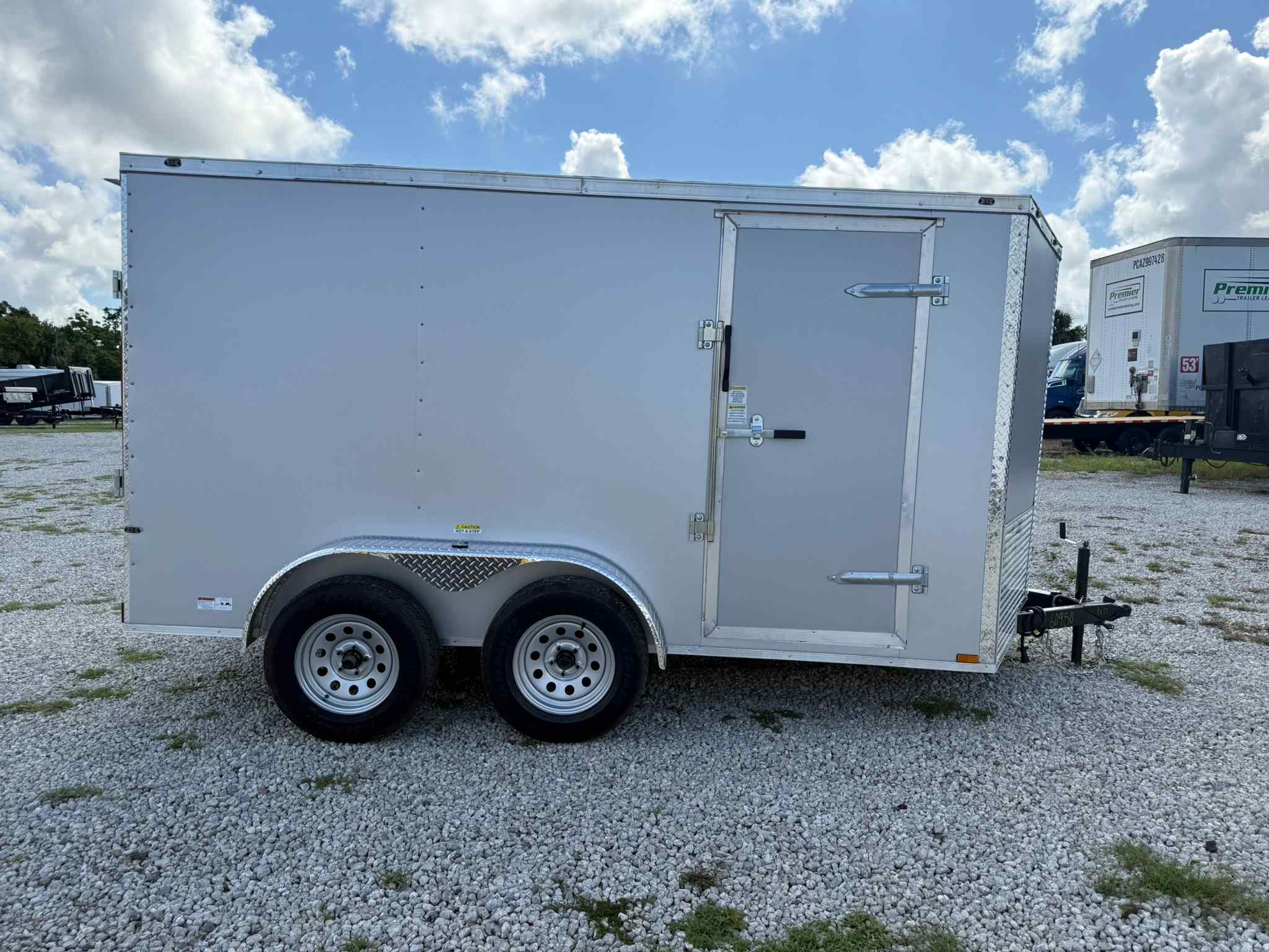 New 7×12 CYNERGY CARGO Enclosed Trailer