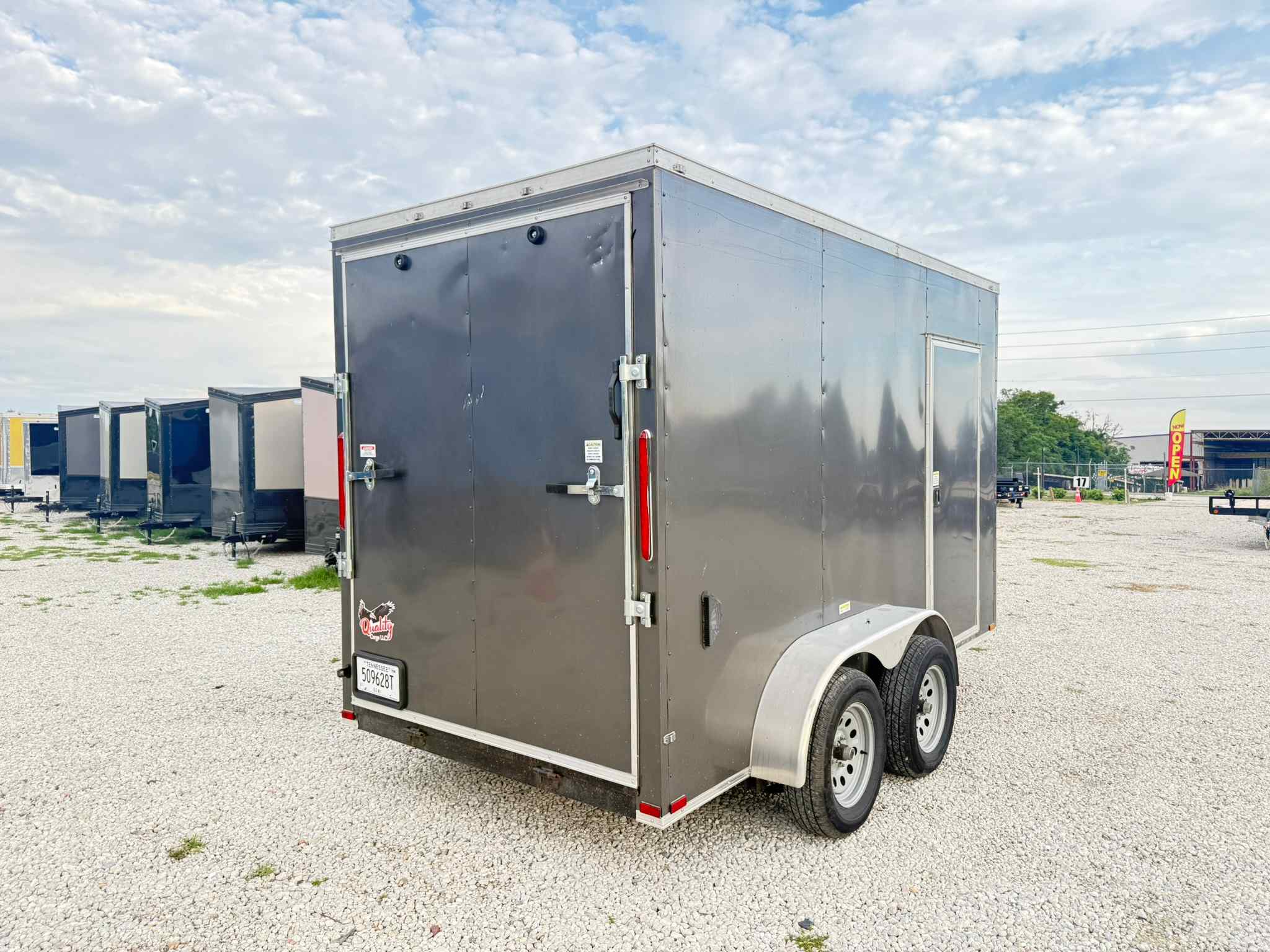 Used 6×12 QUALITY CARGO Enclosed Trailer