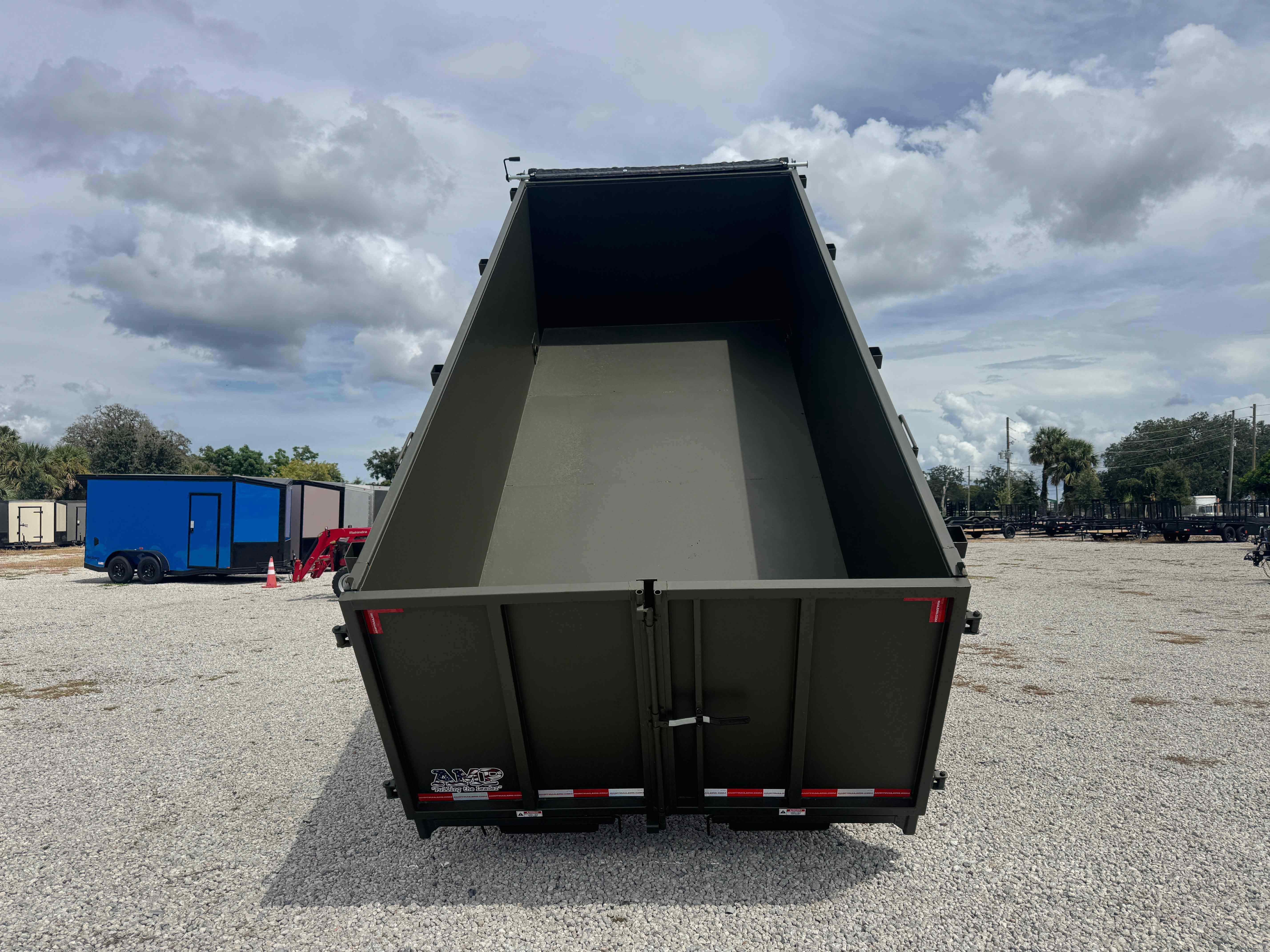 New 7×16 HaulNation Trailers Dump Trailer