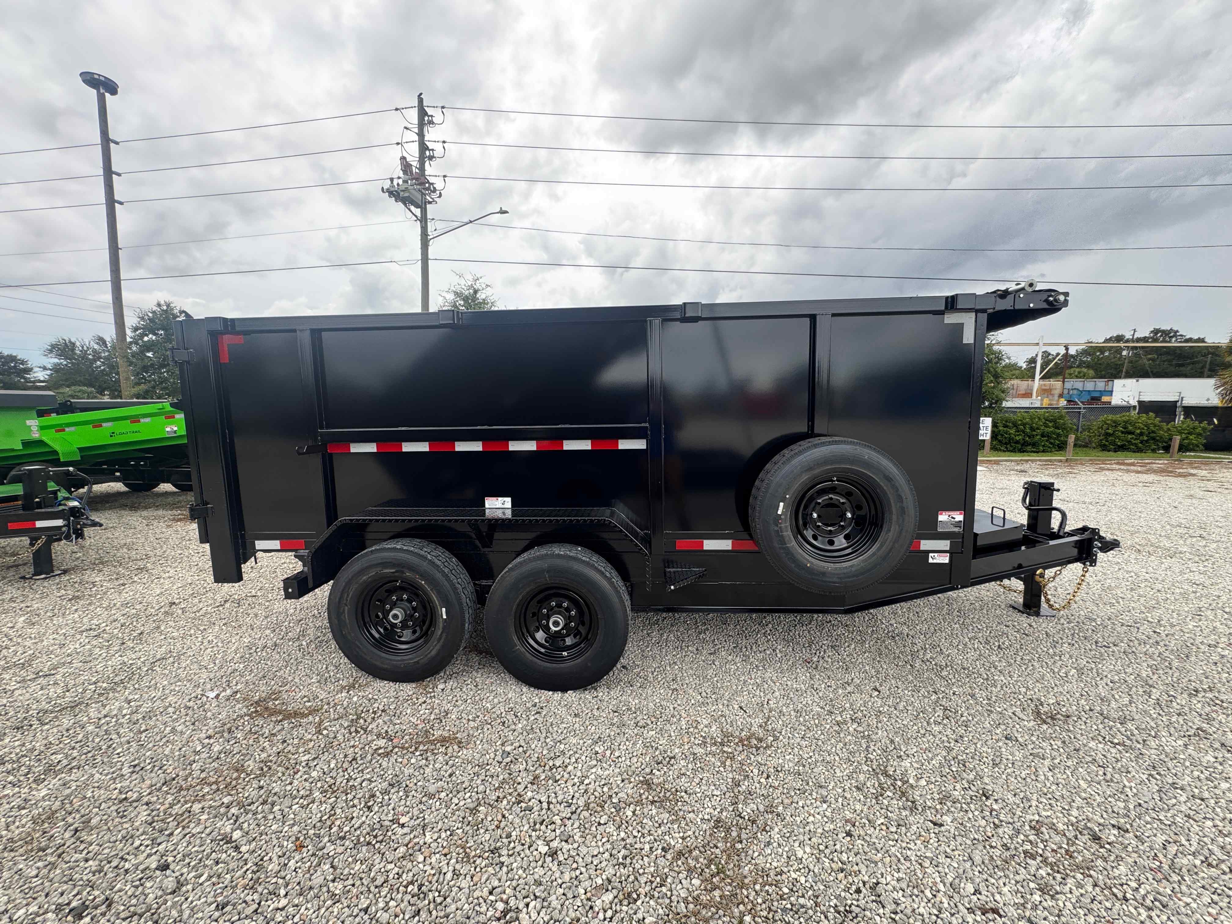 New 7×14 HaulNation Trailers Dump Trailer