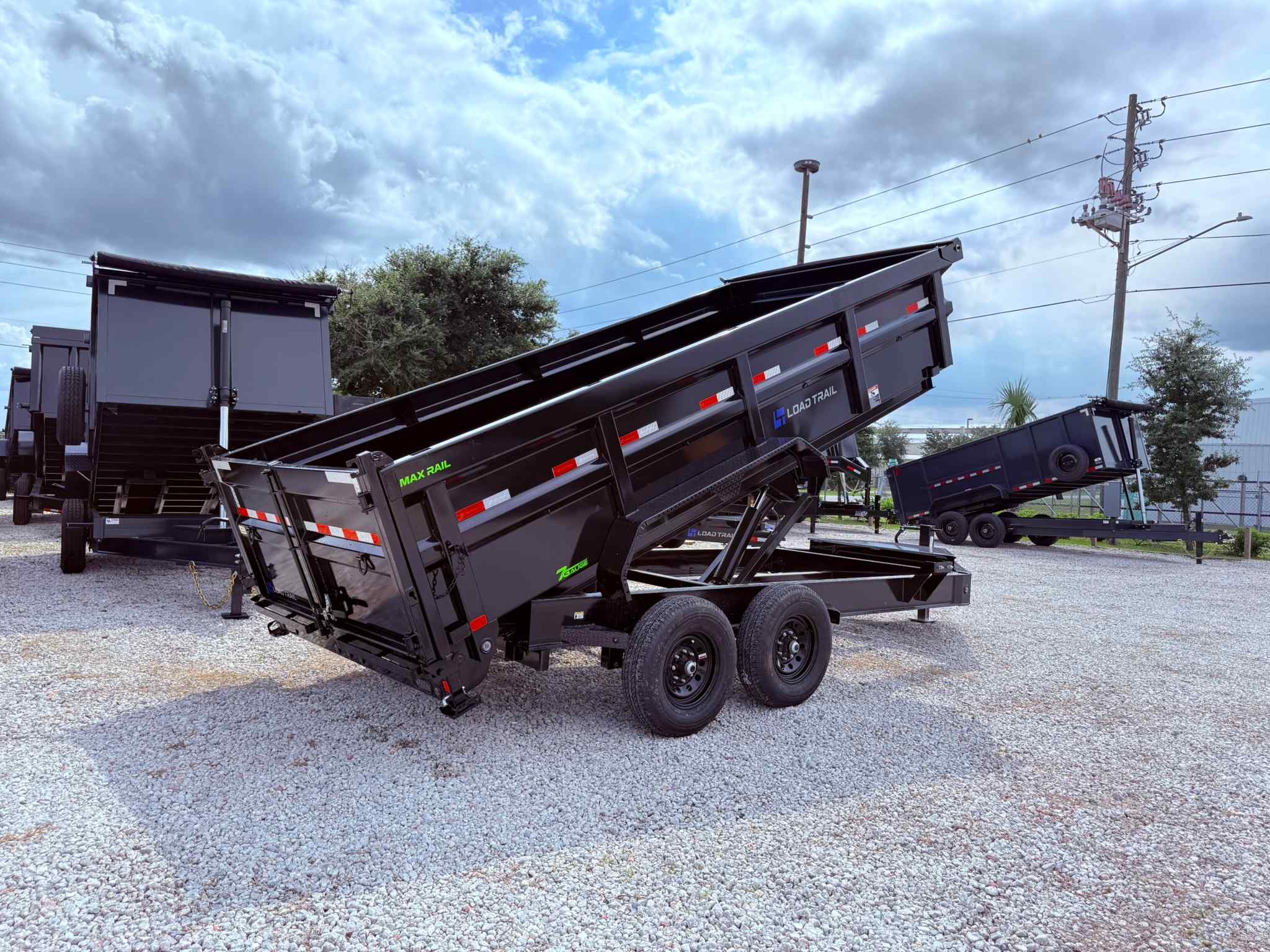 New 7×16 LOAD TRAIL Dump Trailer