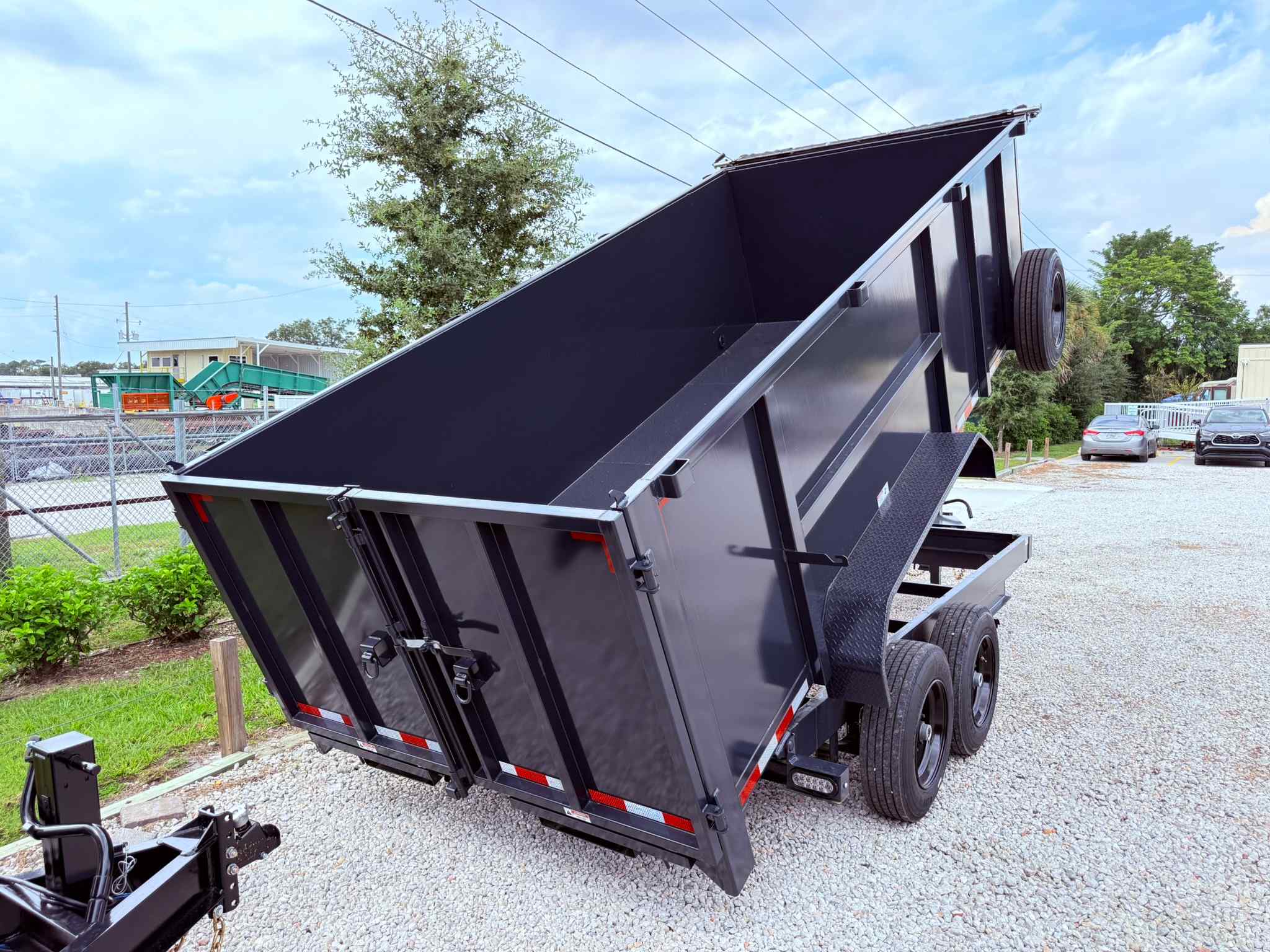 New 7×16 HaulNation Trailers Dump Trailer