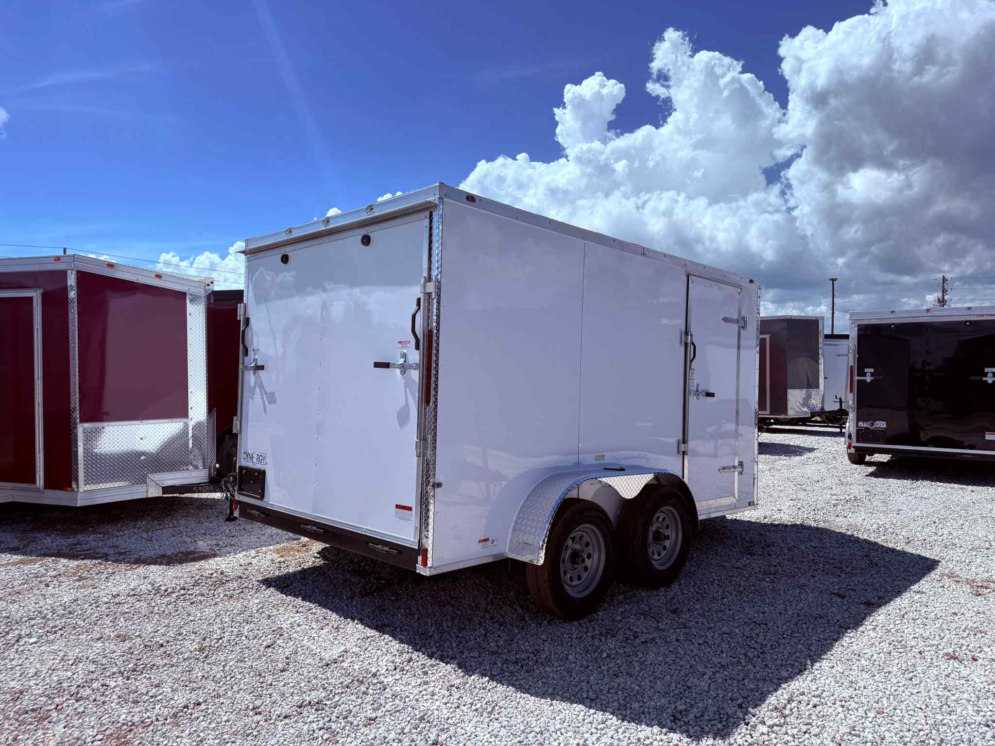 New 7×12 CYNERGY CARGO Enclosed Trailer