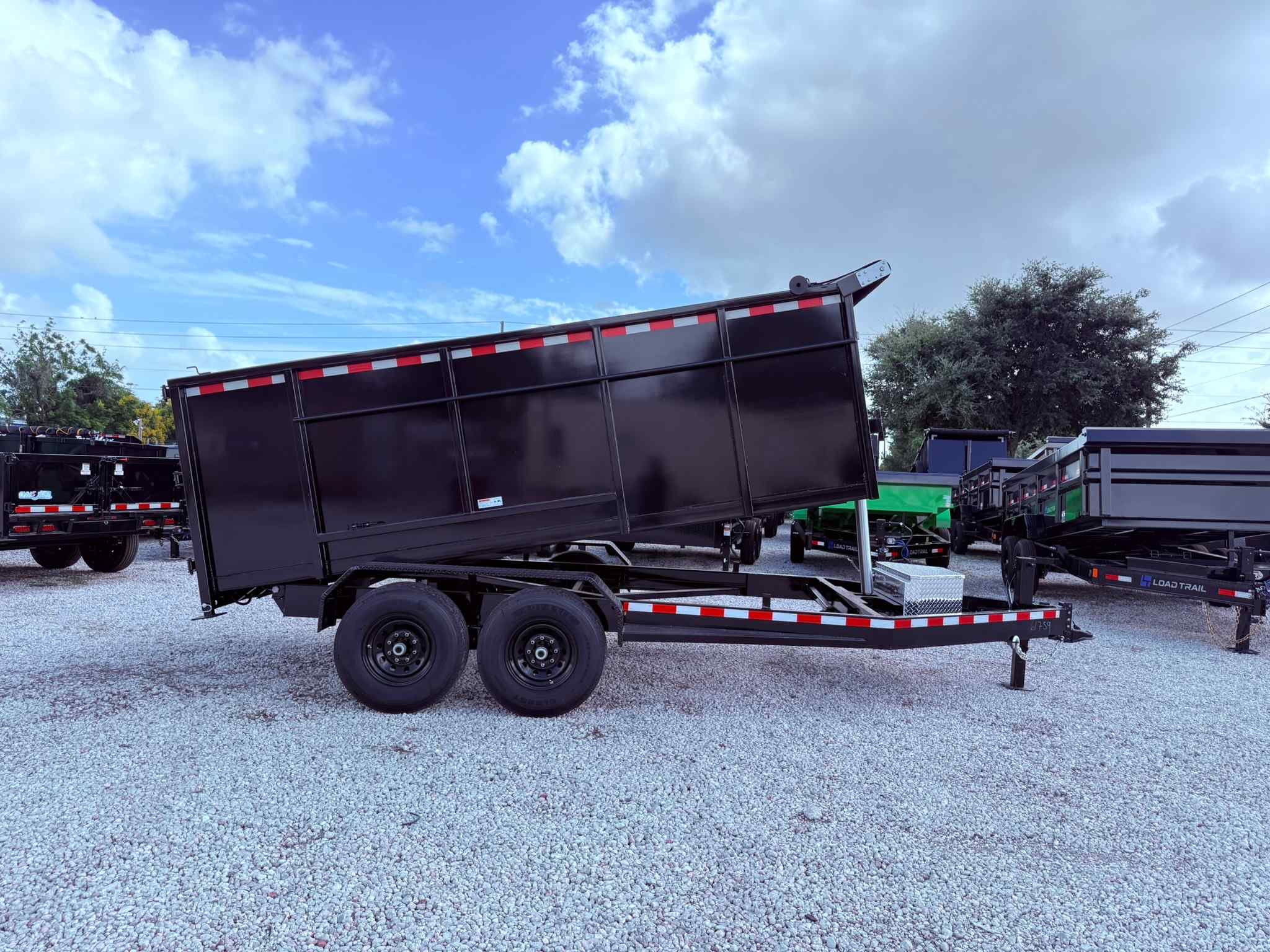 New 7×14 CYNERGY CARGO Dump Trailer
