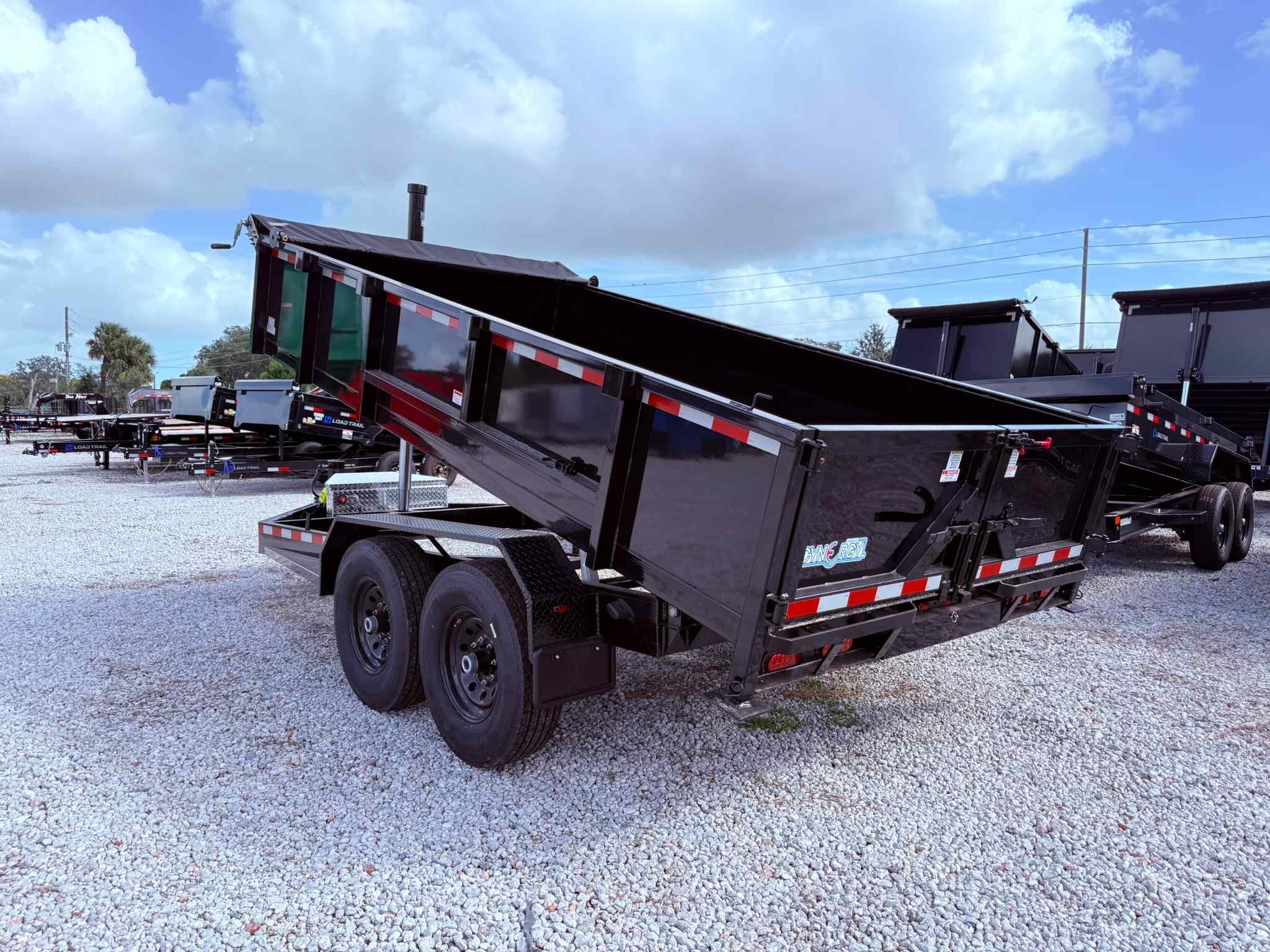 New 7×14 CYNERGY CARGO Dump Trailer