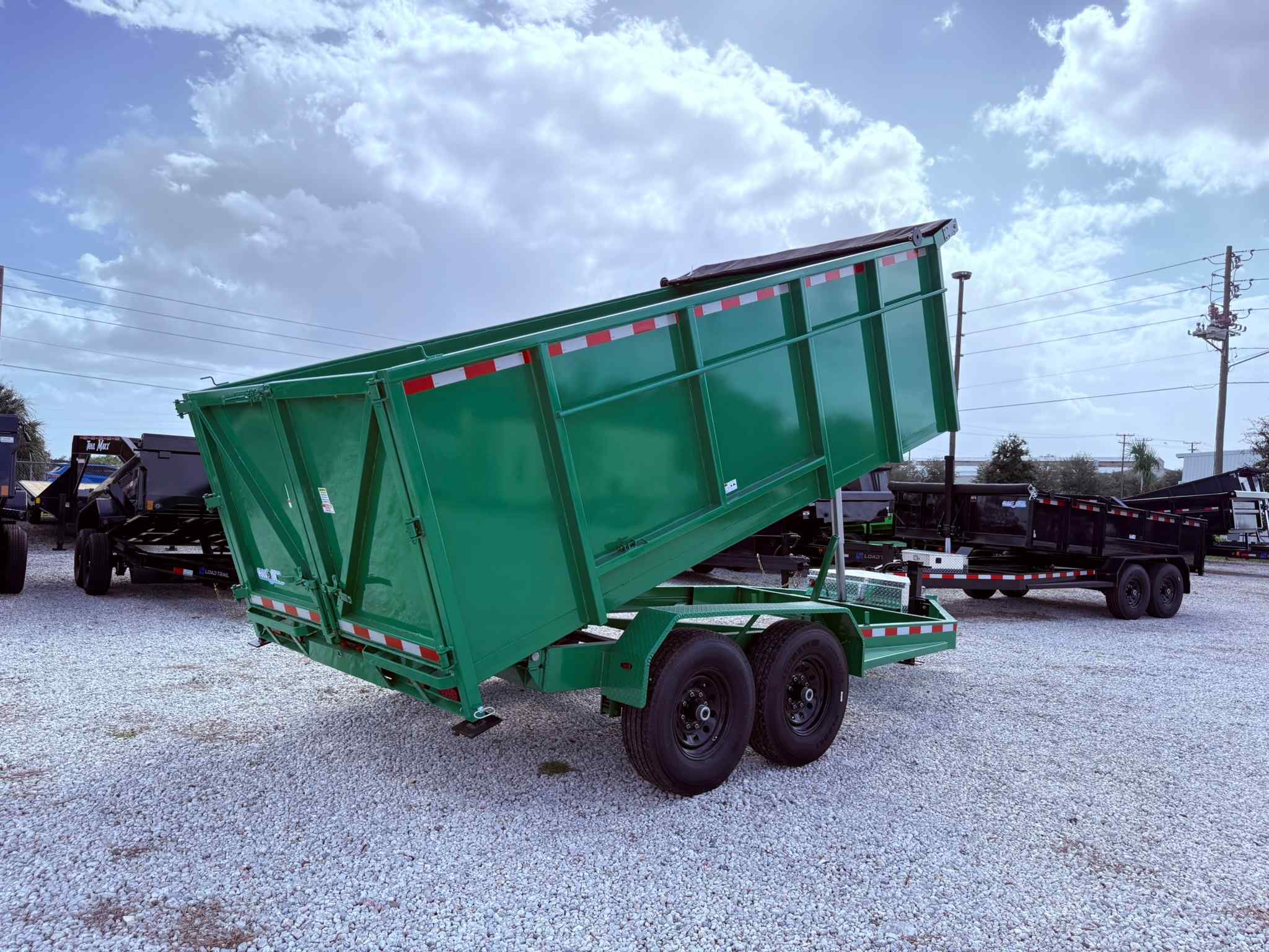 New 7×14 CYNERGY CARGO Dump Trailer