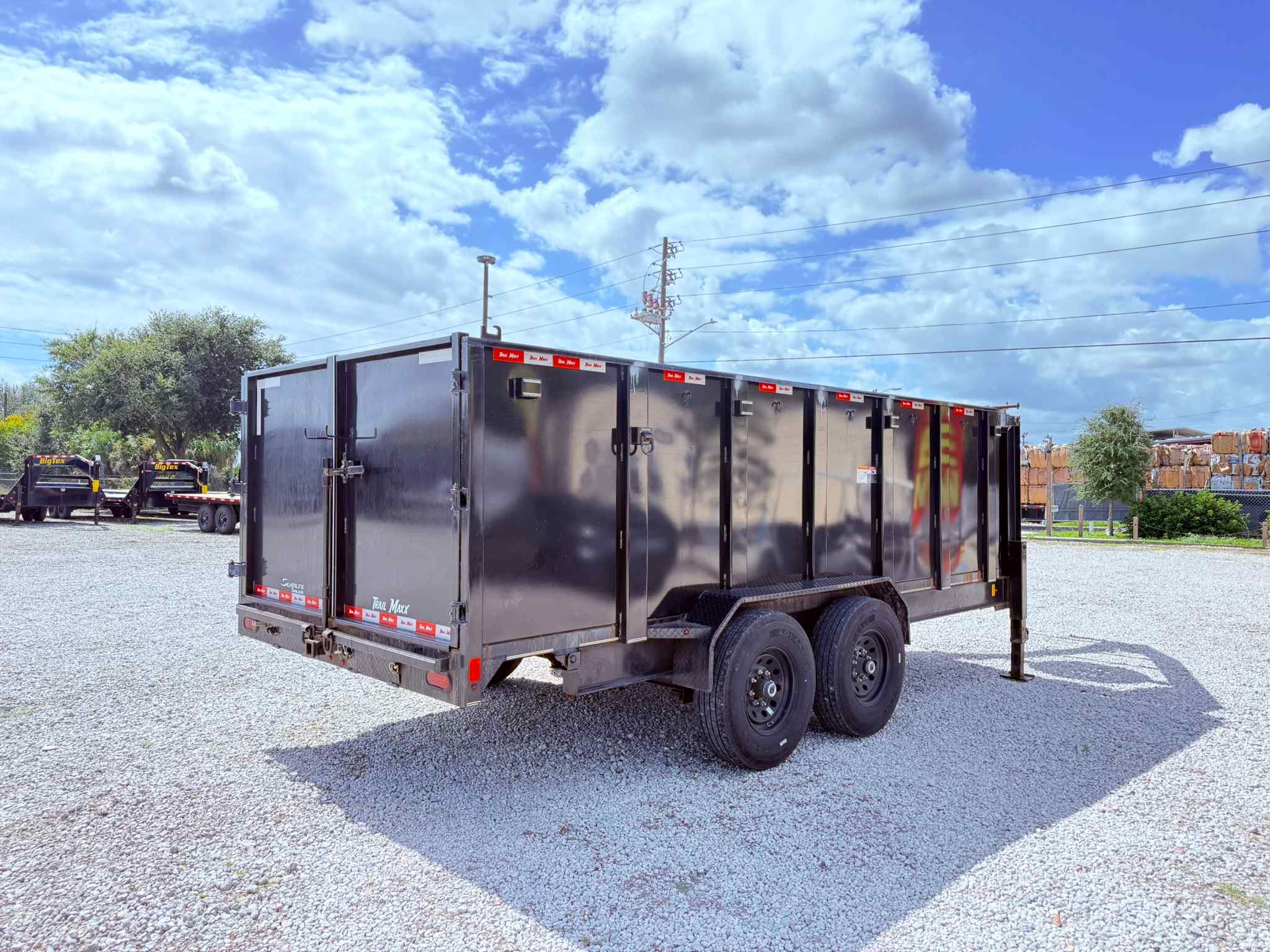 Used 7×16 TRAILMAXX Dump Trailer