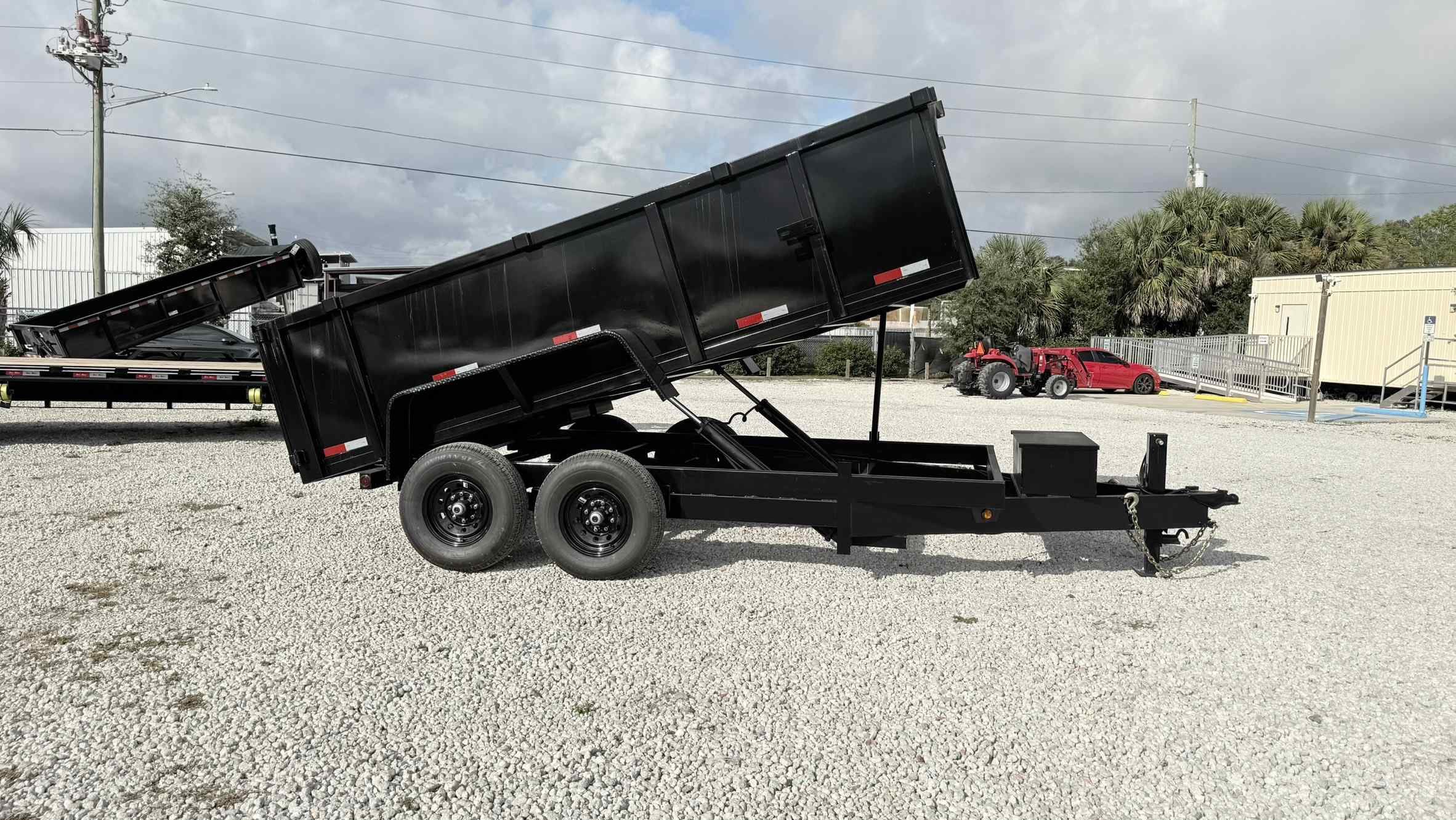 New 7×14 TAYLOR TRAILERS Dump Trailer