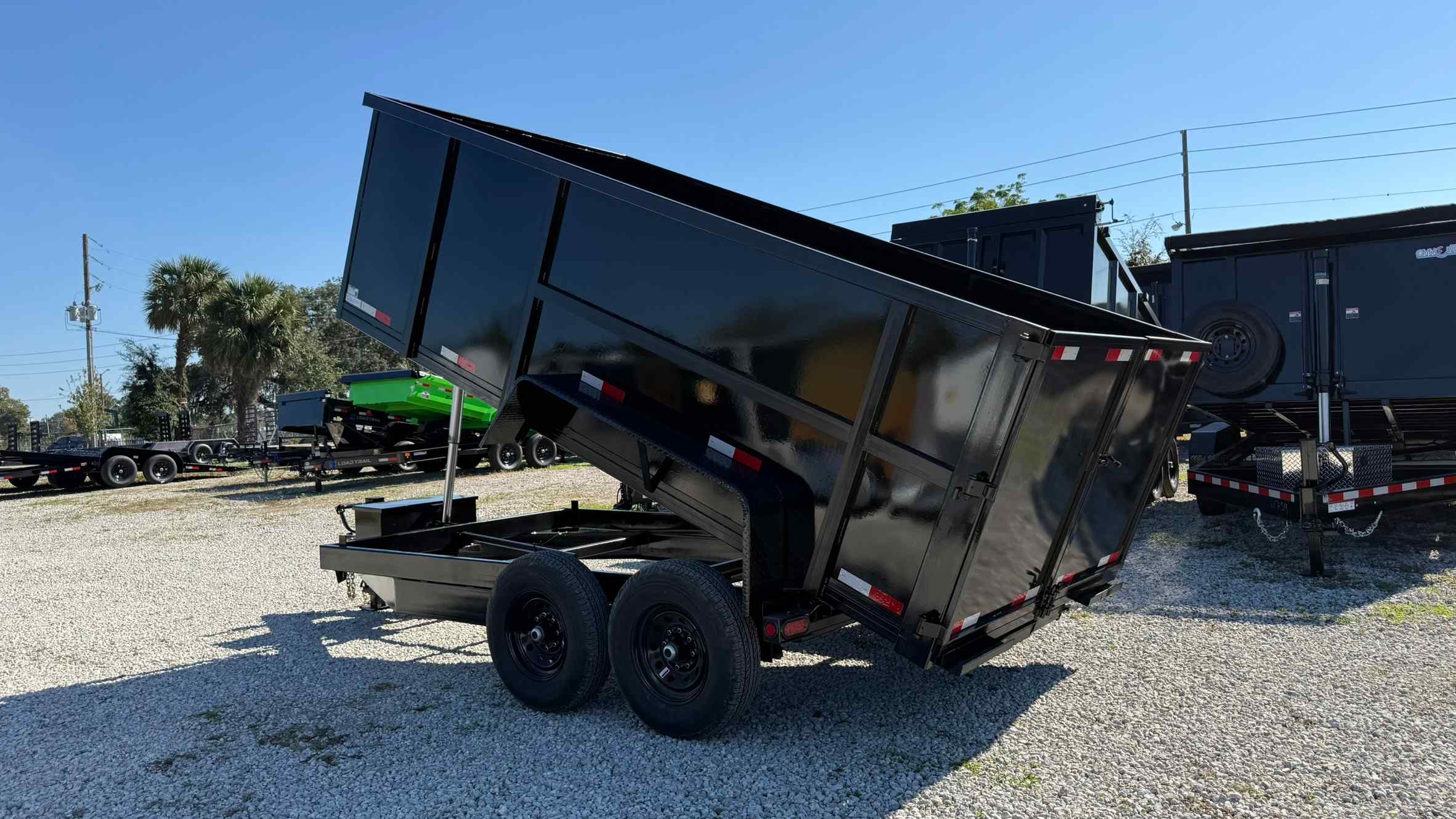 New 7×14 TAYLOR TRAILERS Dump Trailer