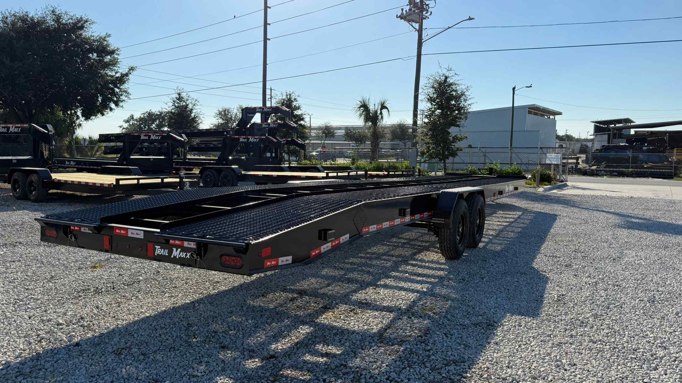 New 7×36 TRAILMAXX Car Trailer
