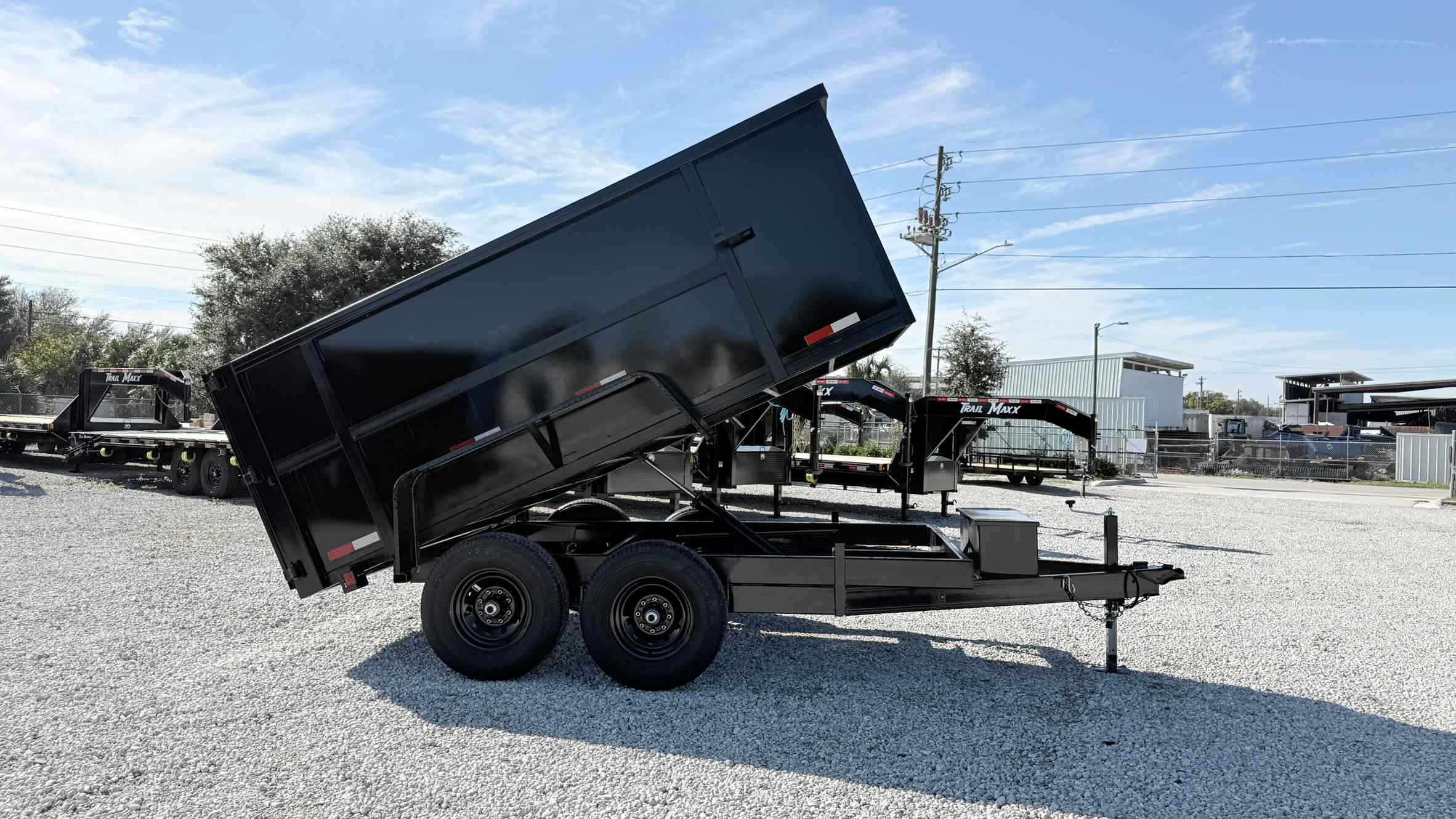 New 6×12 TAYLOR TRAILERS Dump Trailer