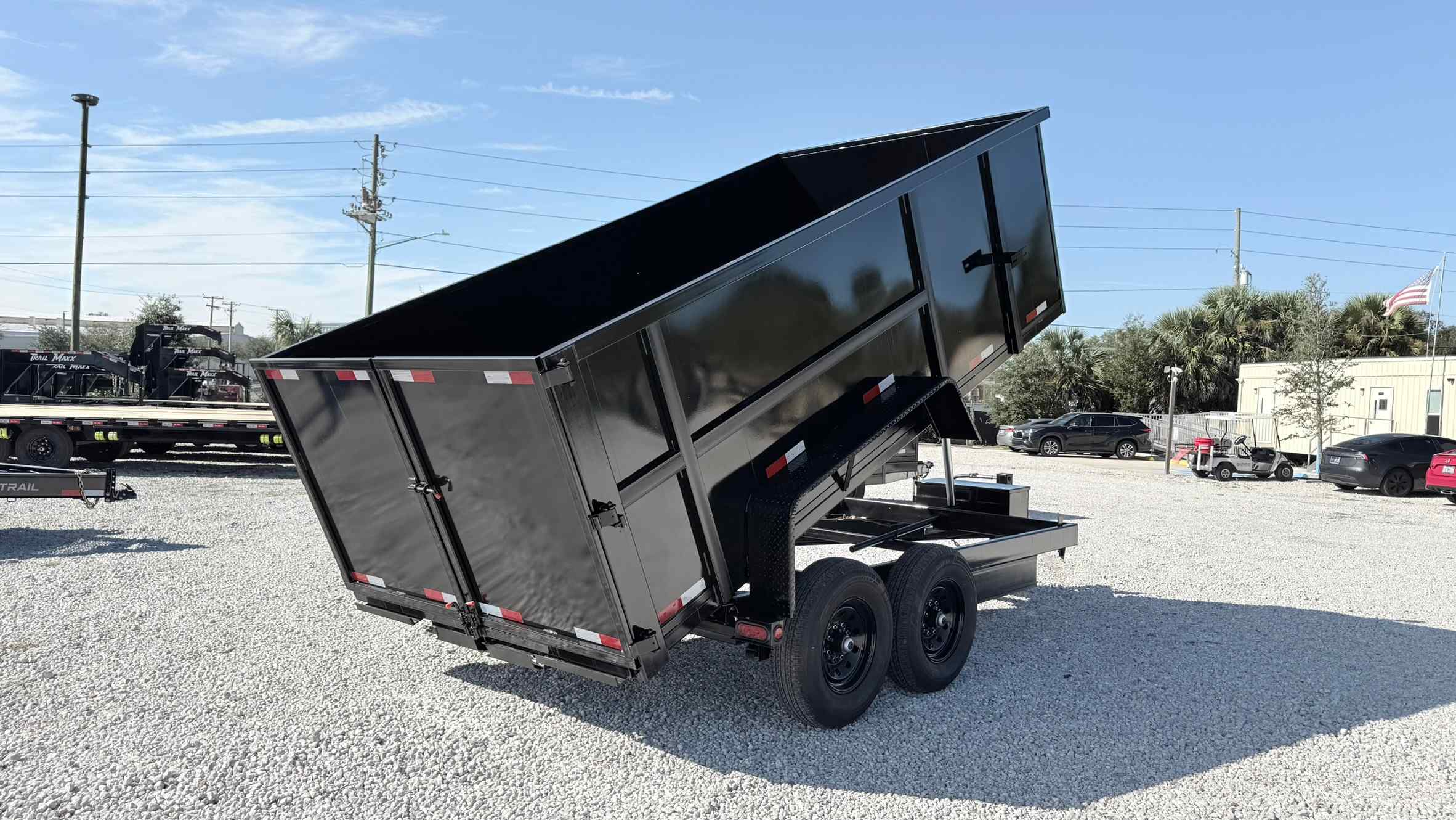 New 7×14 TAYLOR TRAILERS Dump Trailer