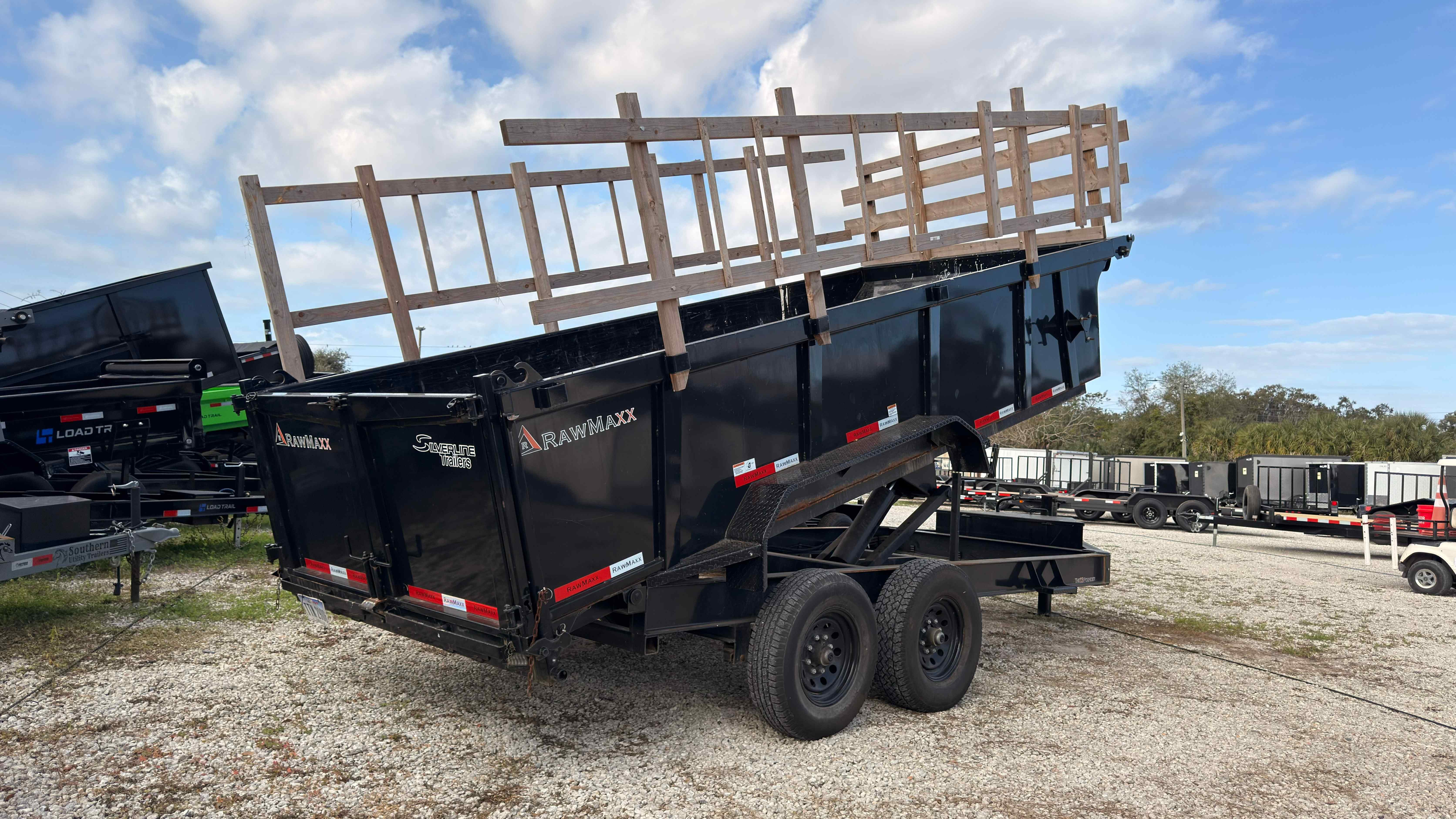 Used 7×16 RAWMAXX Dump Trailer