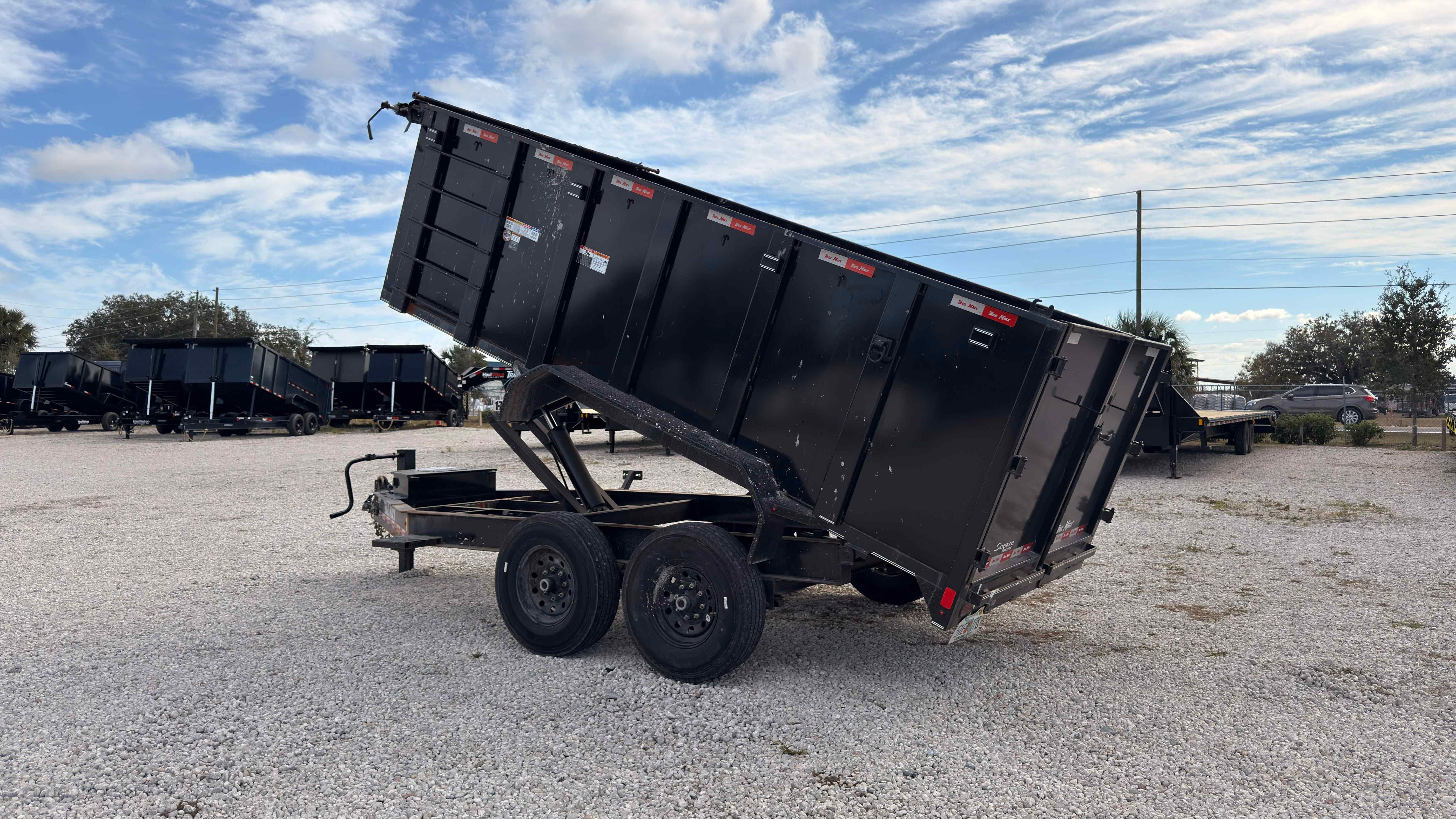 Used 7×14 TRAILMAXX Dump Trailer