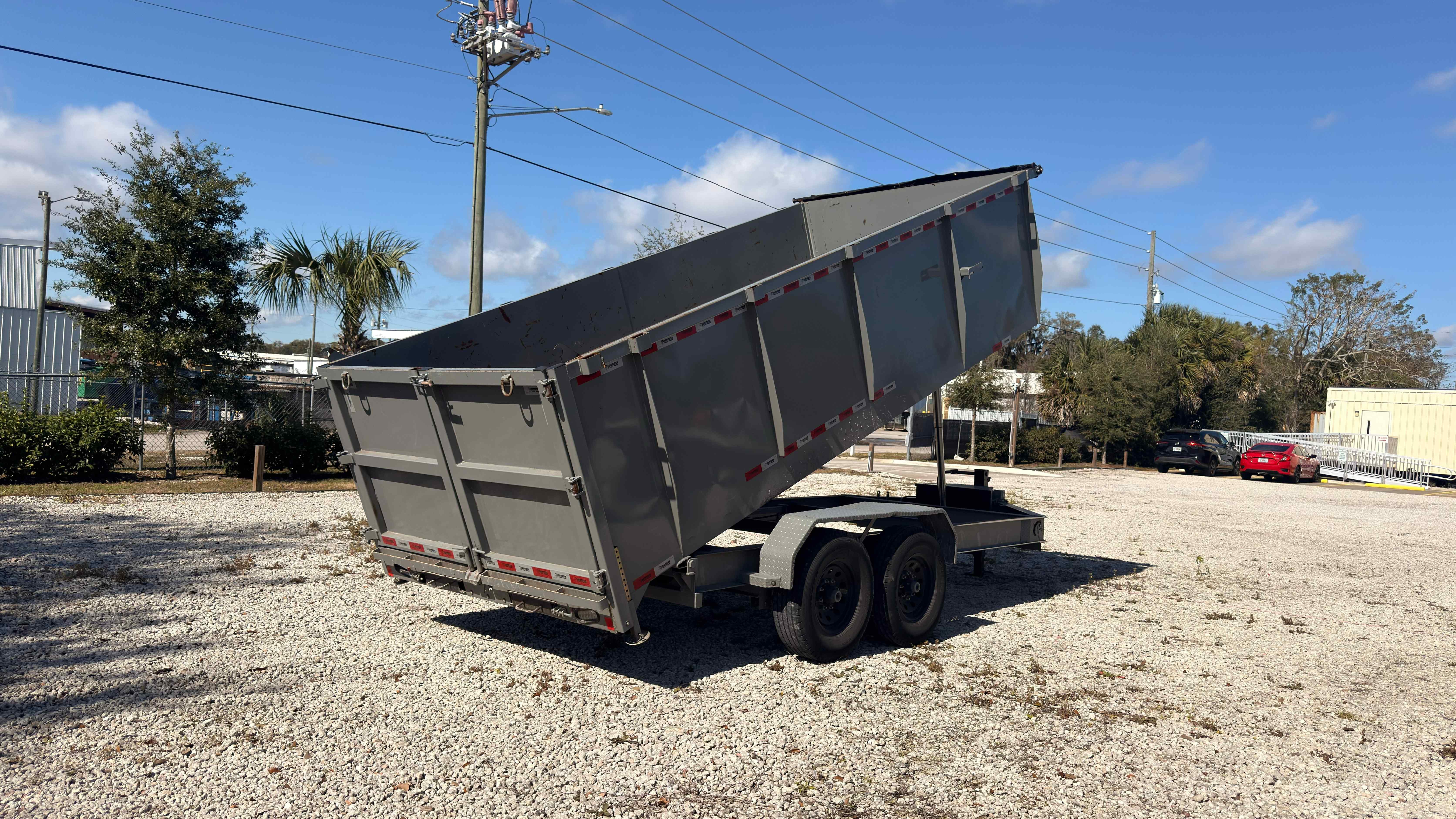 Used 7×14 SOUTHERN UTILITY Dump Trailer