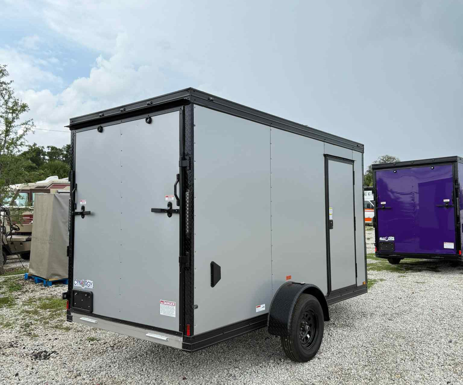 New 6×12 CYNERGY CARGO Enclosed Trailer