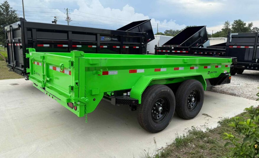 New 7×14 LOAD TRAIL Dump Trailer