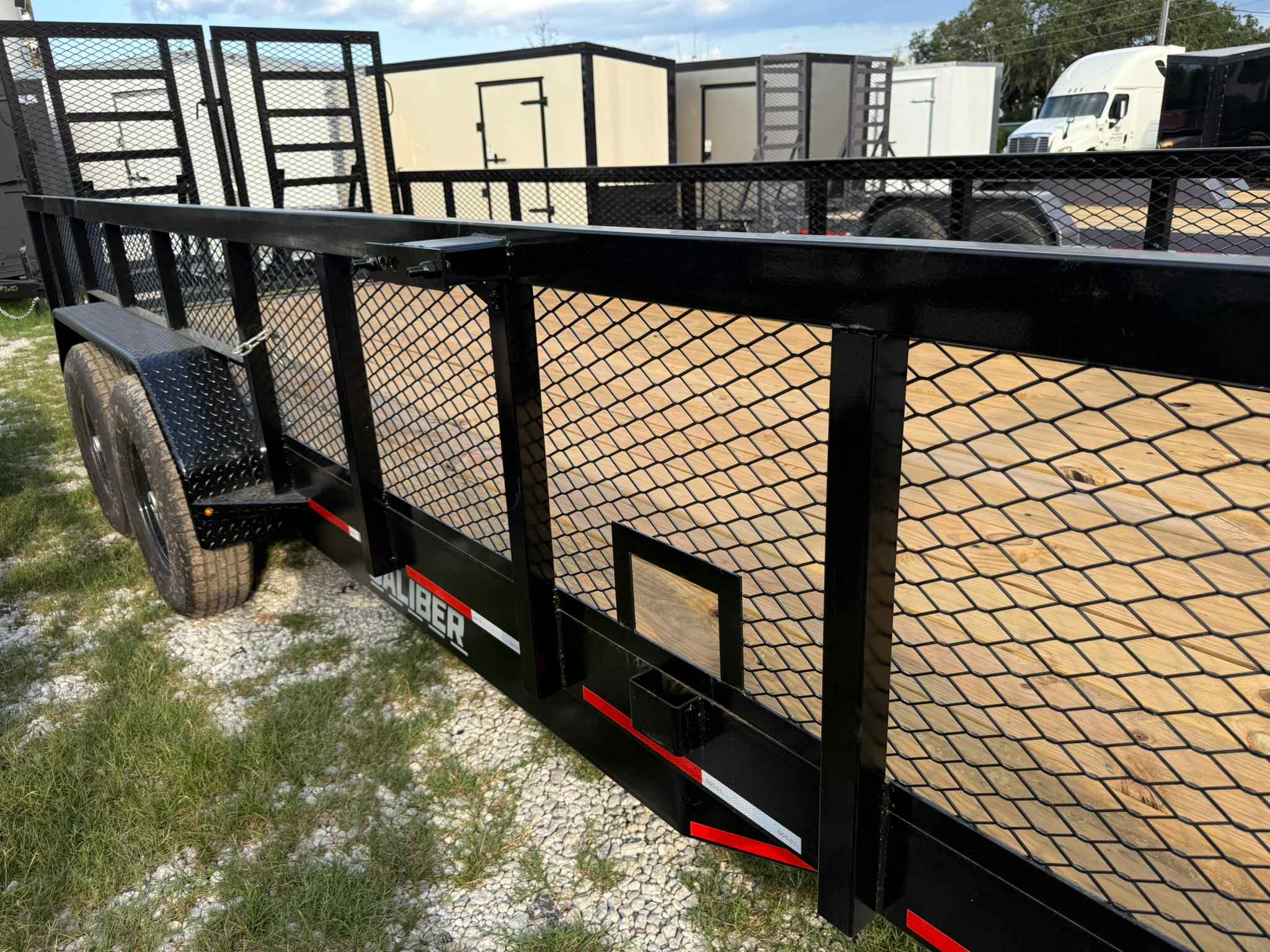 New 7×20 CALIBER Equipment Trailer