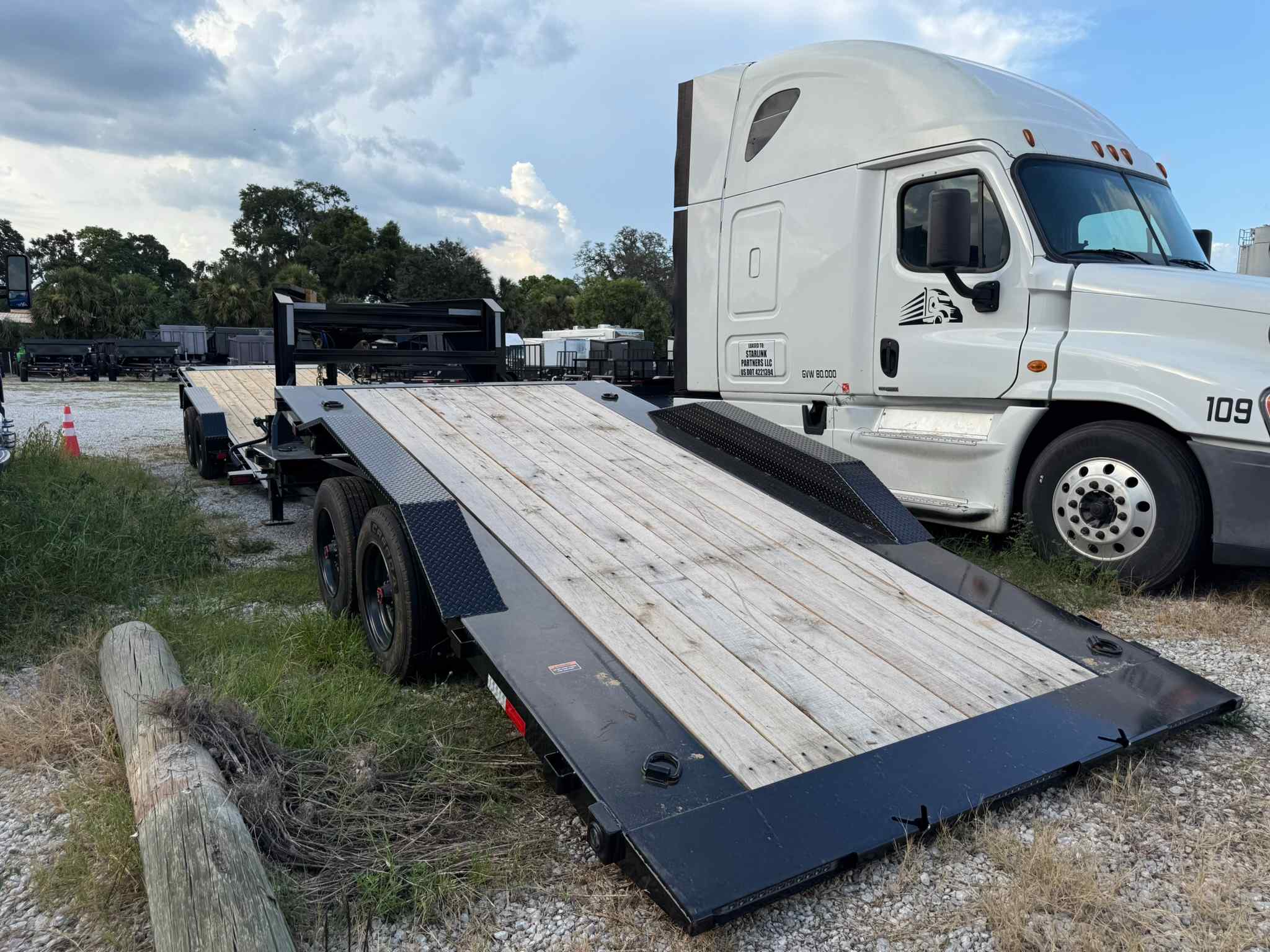 New 8.5×20 LOAD TRAIL Tilt Trailer