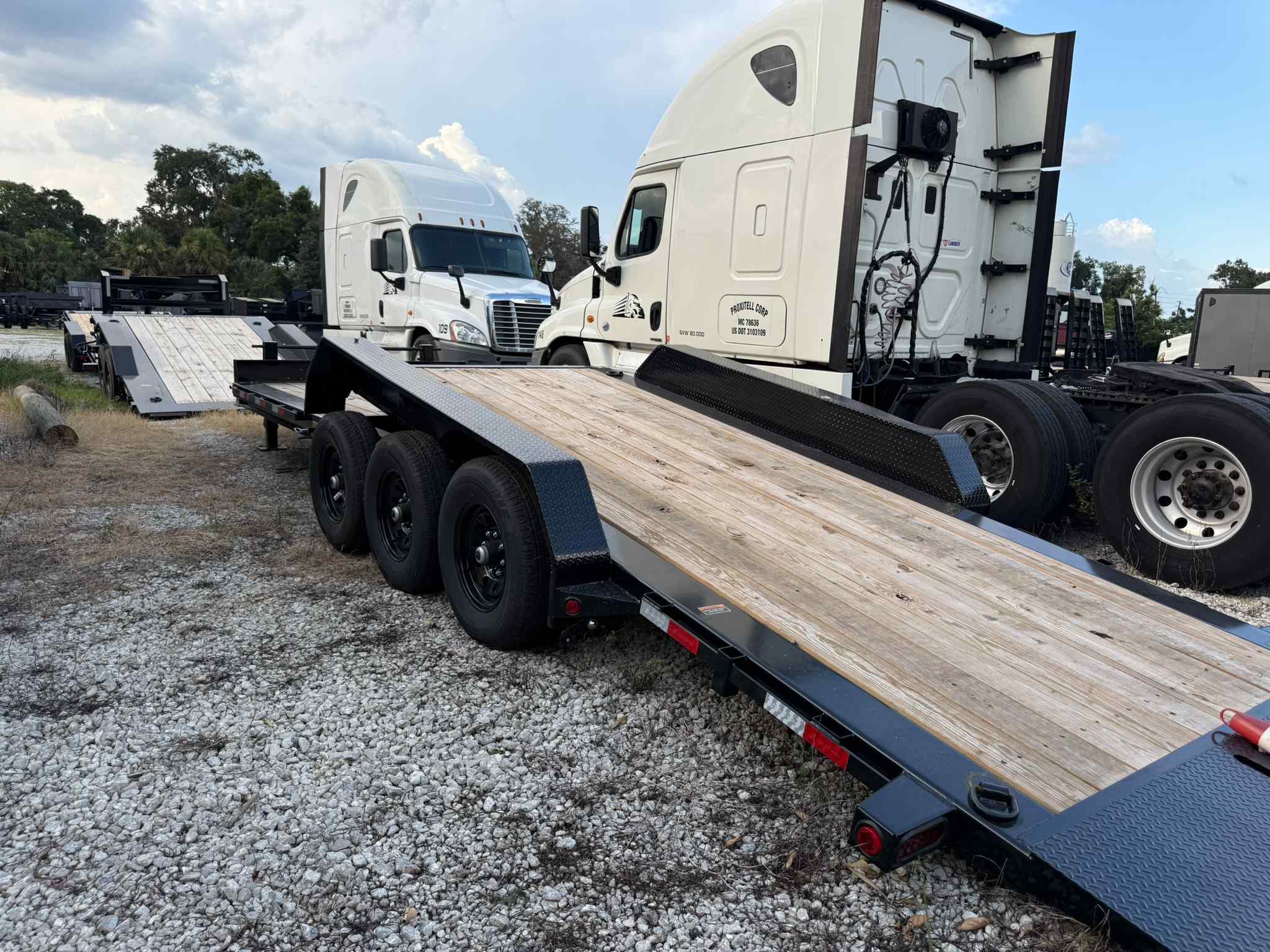 New 7×24 LOAD TRAIL Tilt Trailer