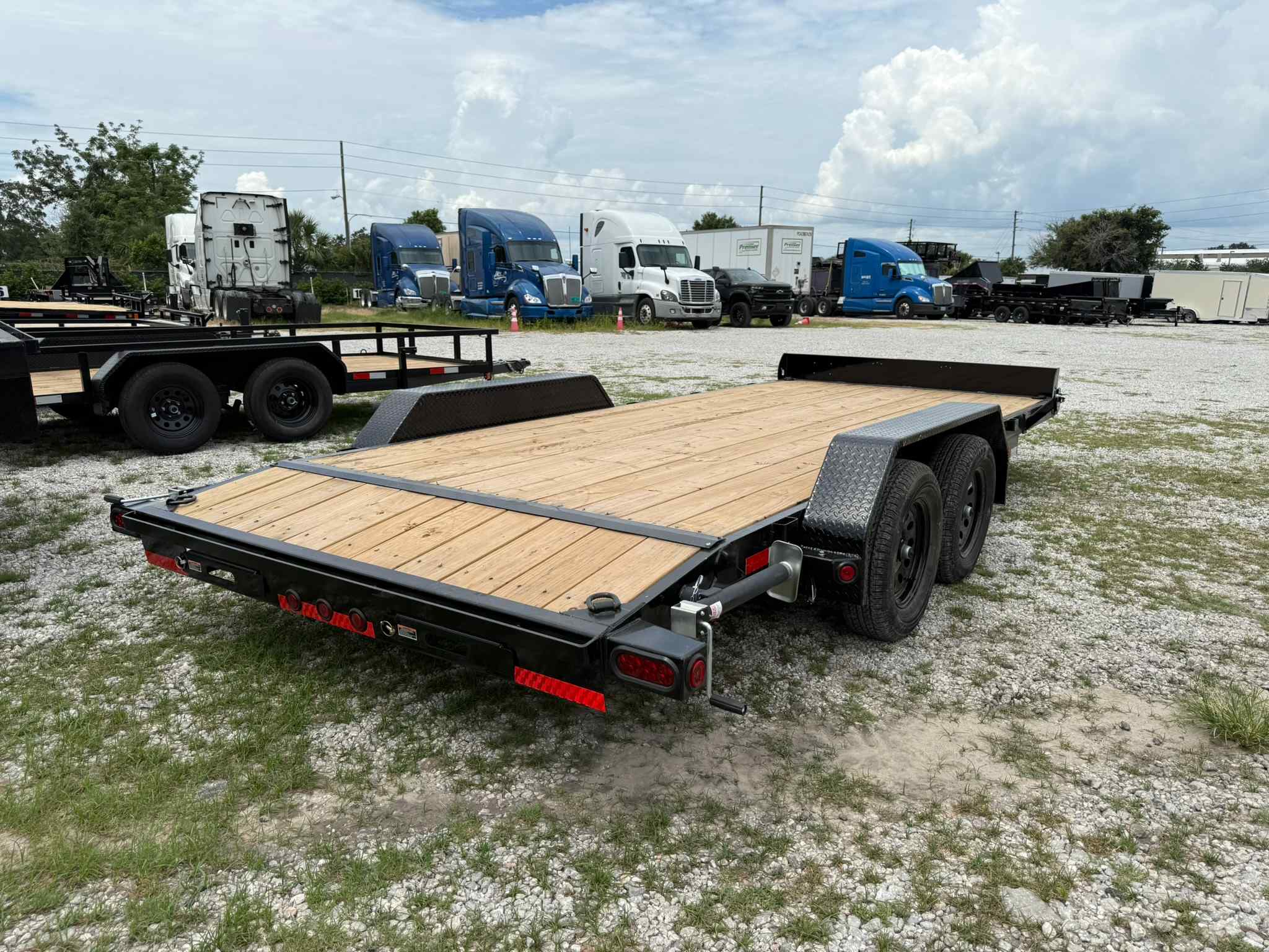 New 7×18 LOAD TRAIL Car Trailer