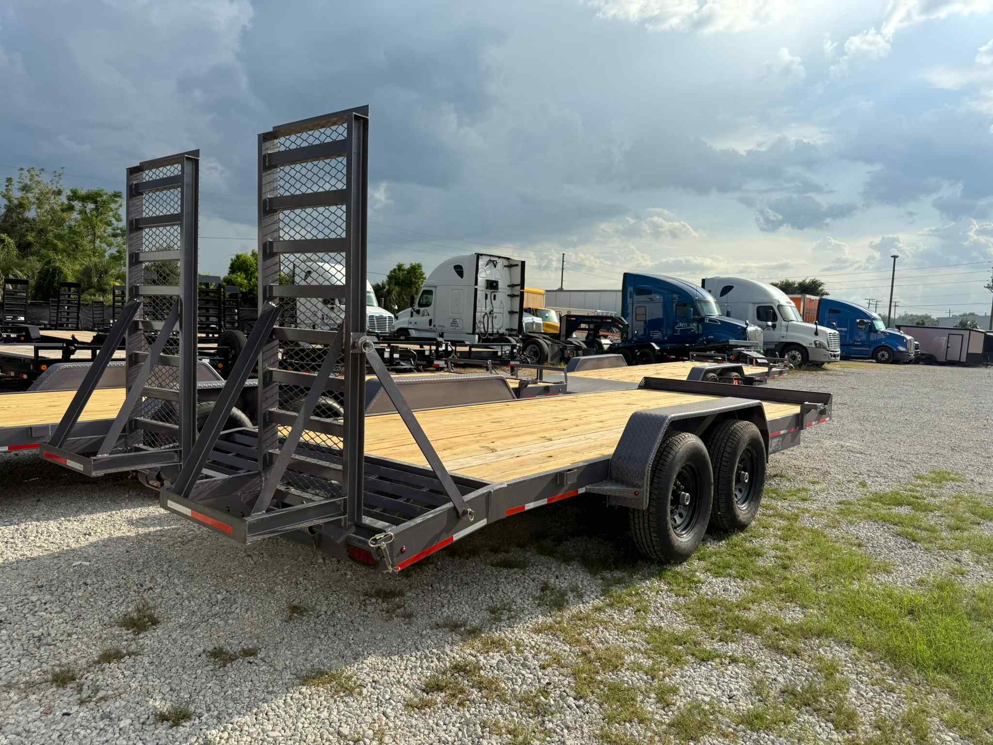 New 7×20 CALIBER Equipment Trailer
