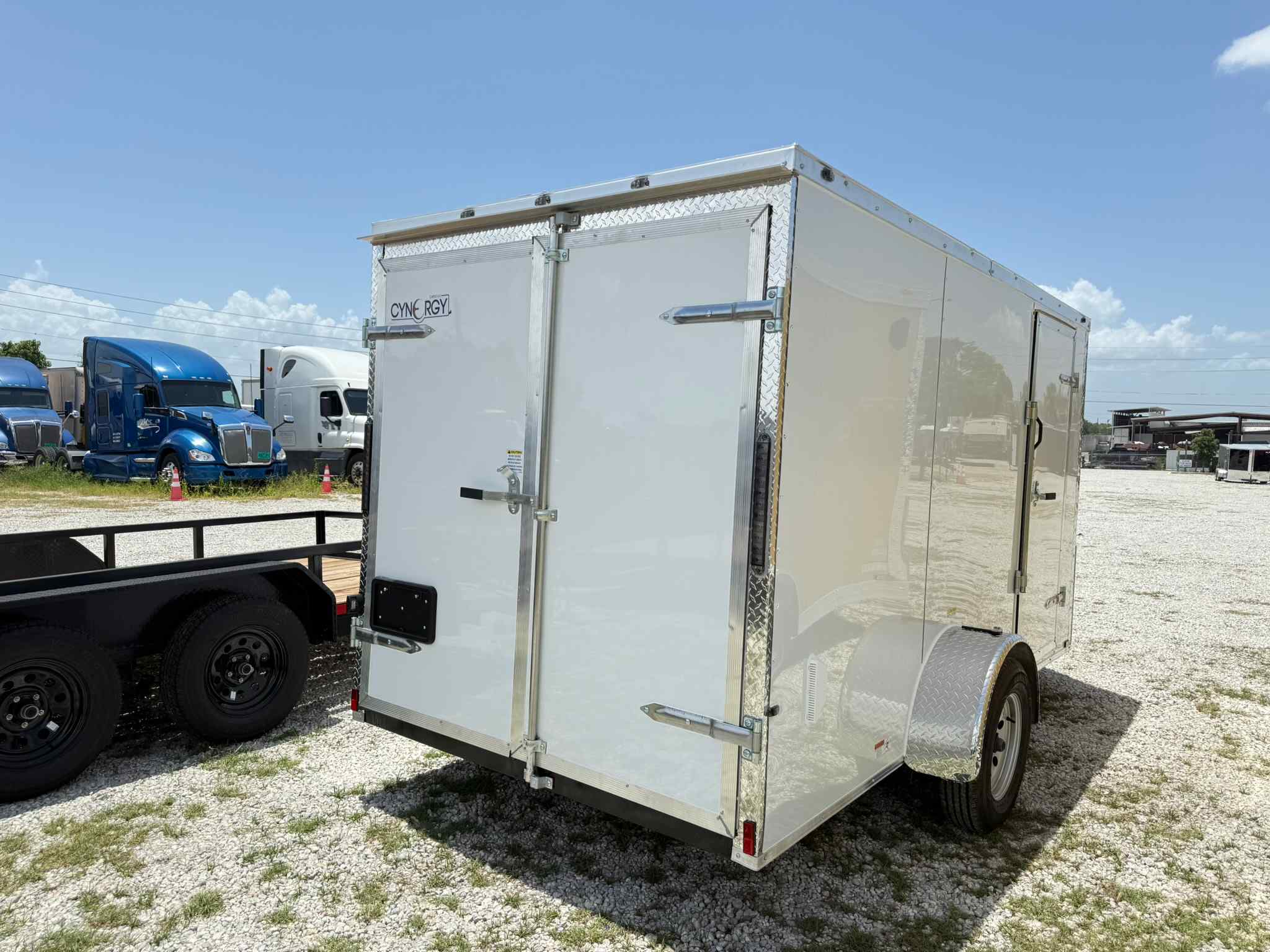 New 6×12 CYNERGY CARGO Enclosed Trailer