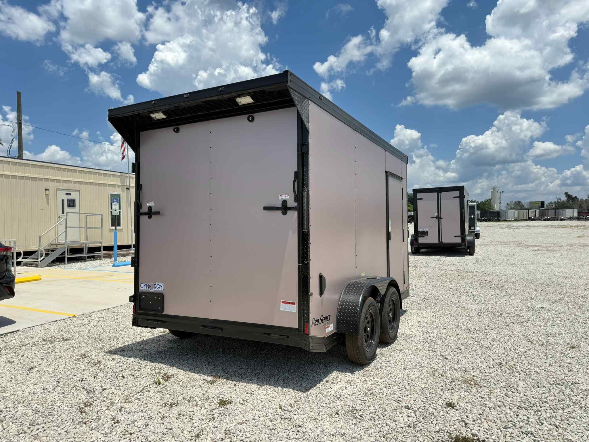 New 7×12 CYNERGY CARGO Enclosed Trailer