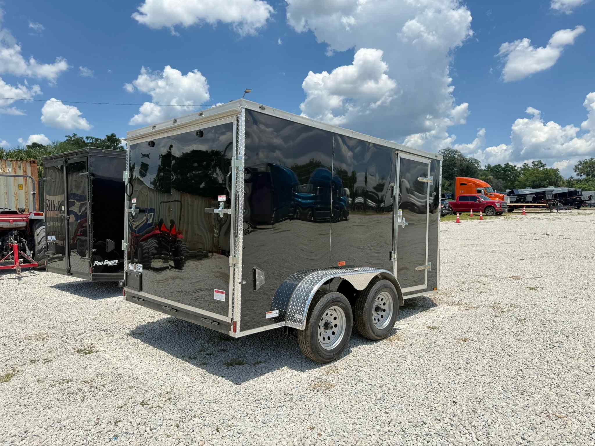 New 7×12 CYNERGY CARGO Enclosed Trailer