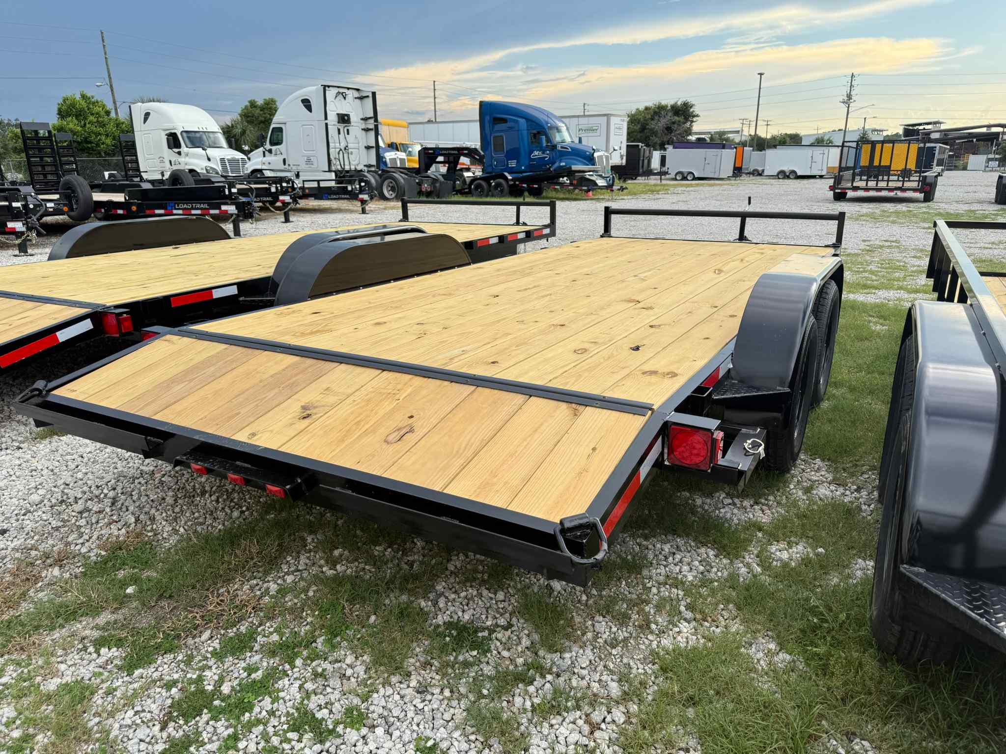 New 7×18 BYE RITE TRAILER Car Trailer