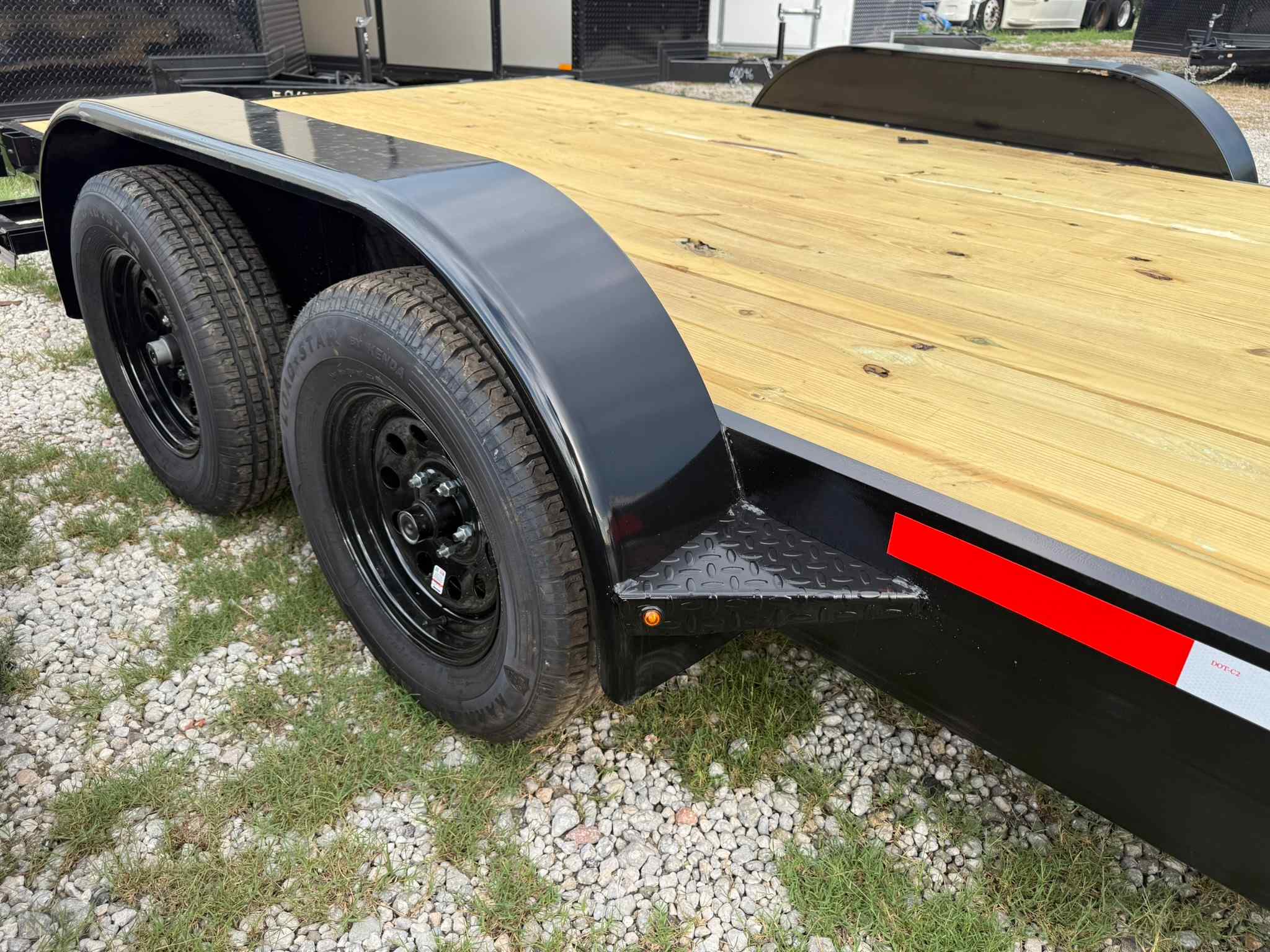 New 7×20 BYE RITE TRAILER Car Trailer