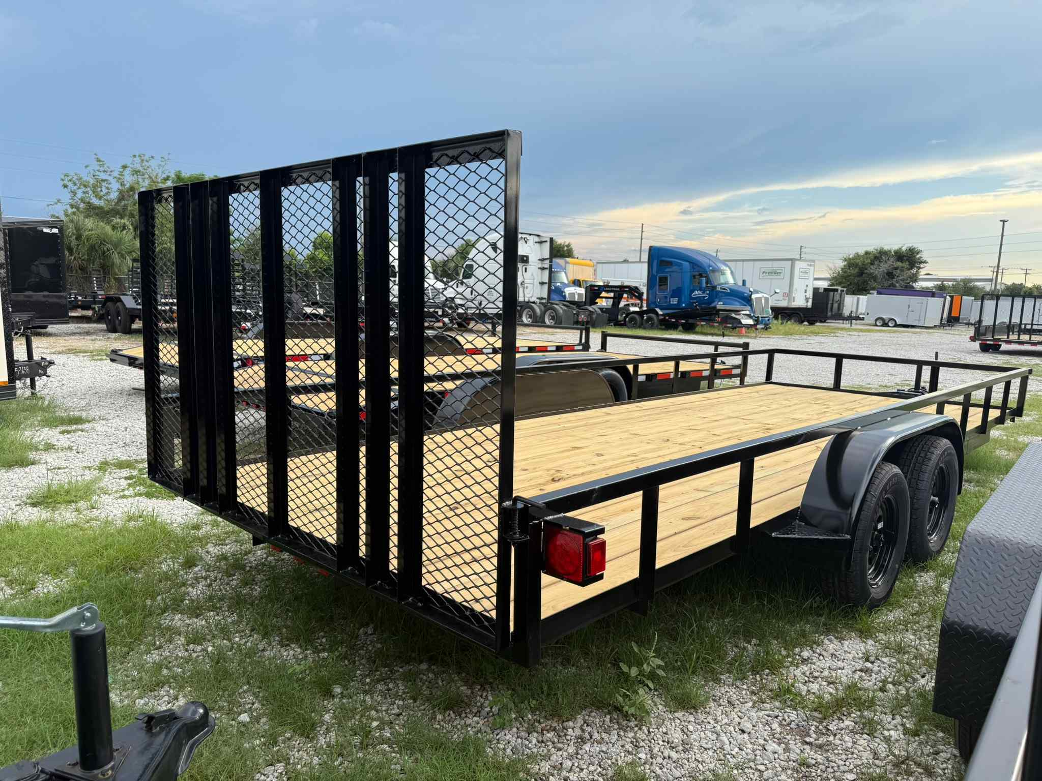 New 7×20 BYE RITE TRAILER Utility Trailer