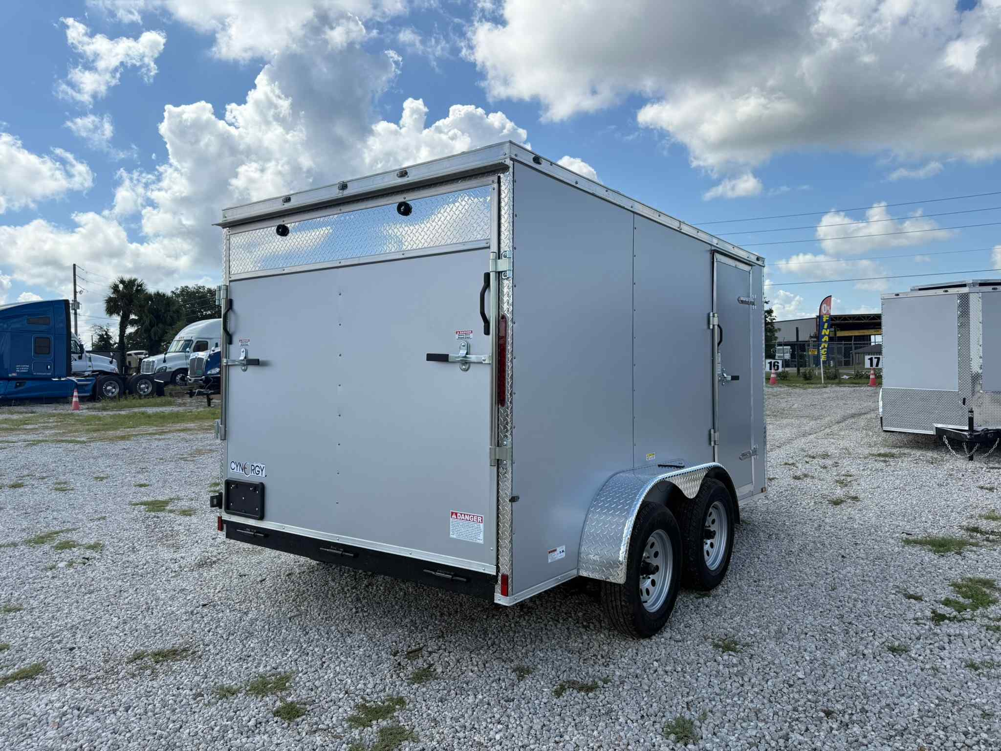 New 7×12 CYNERGY CARGO Enclosed Trailer