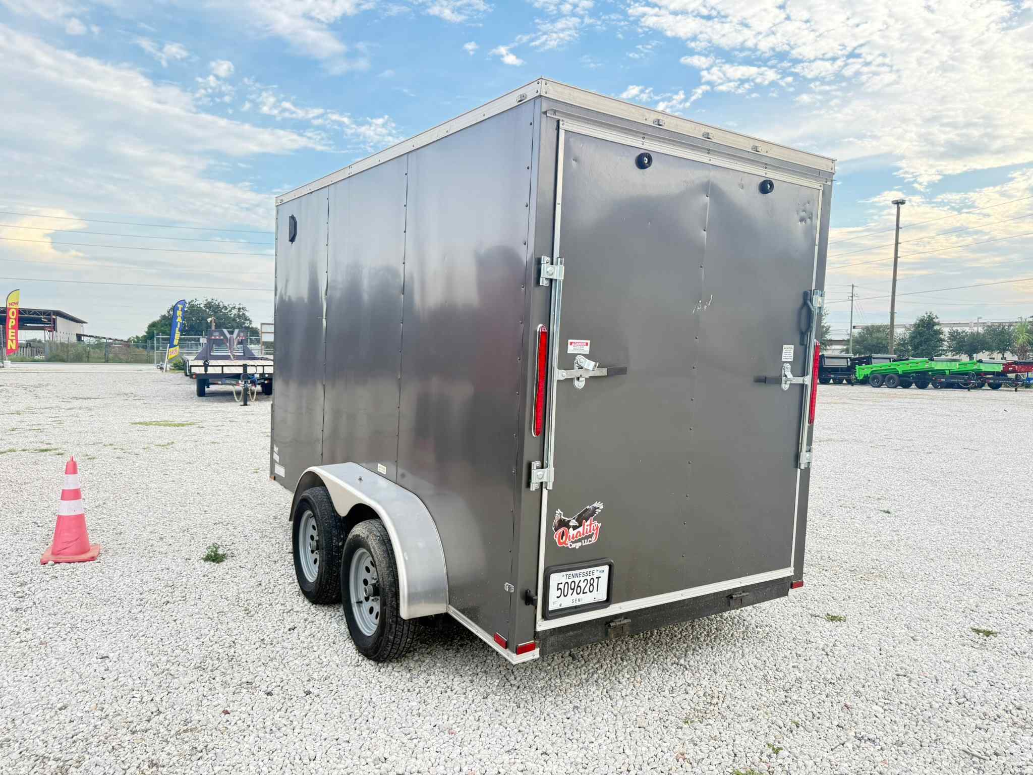 Used 6×12 QUALITY CARGO Enclosed Trailer