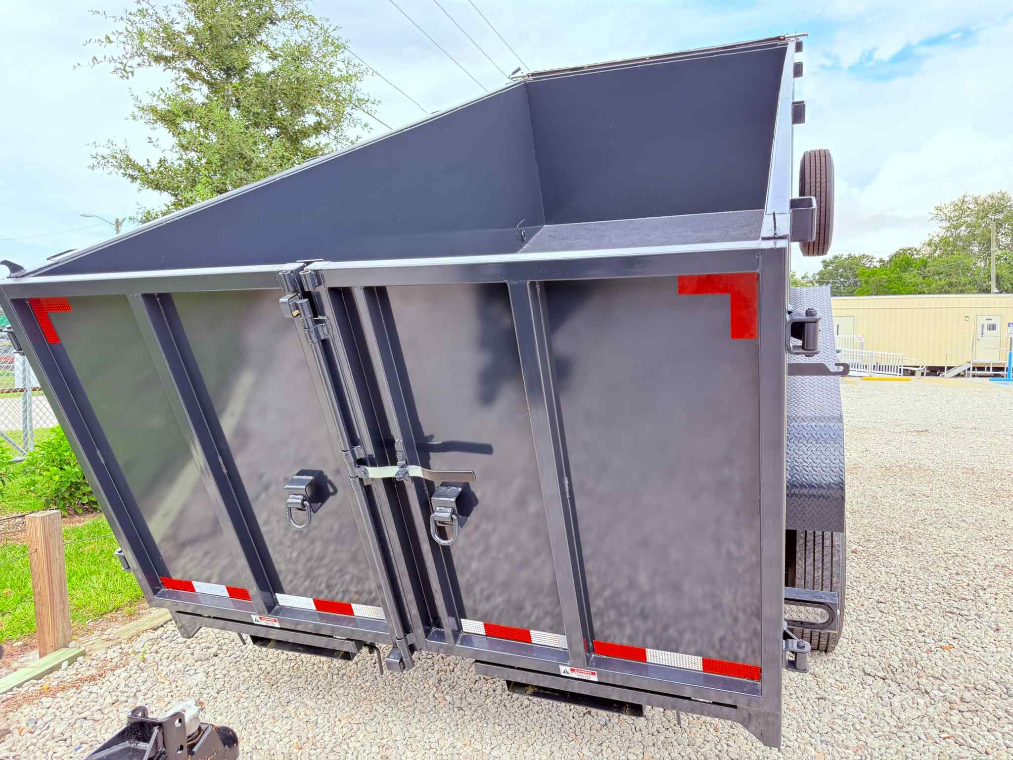 New 7×16 HaulNation Trailers Dump Trailer