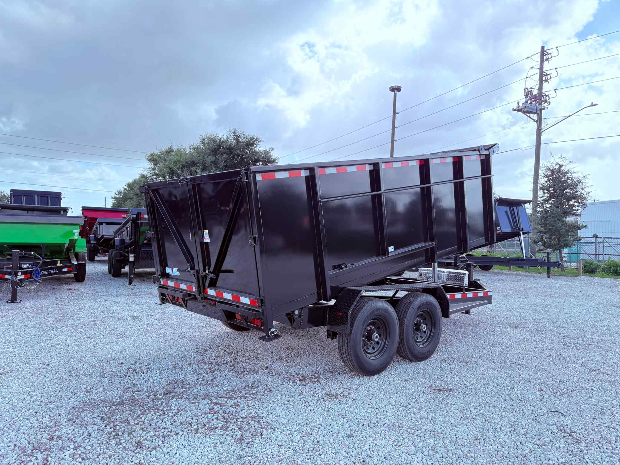 New 7×14 CYNERGY CARGO Dump Trailer