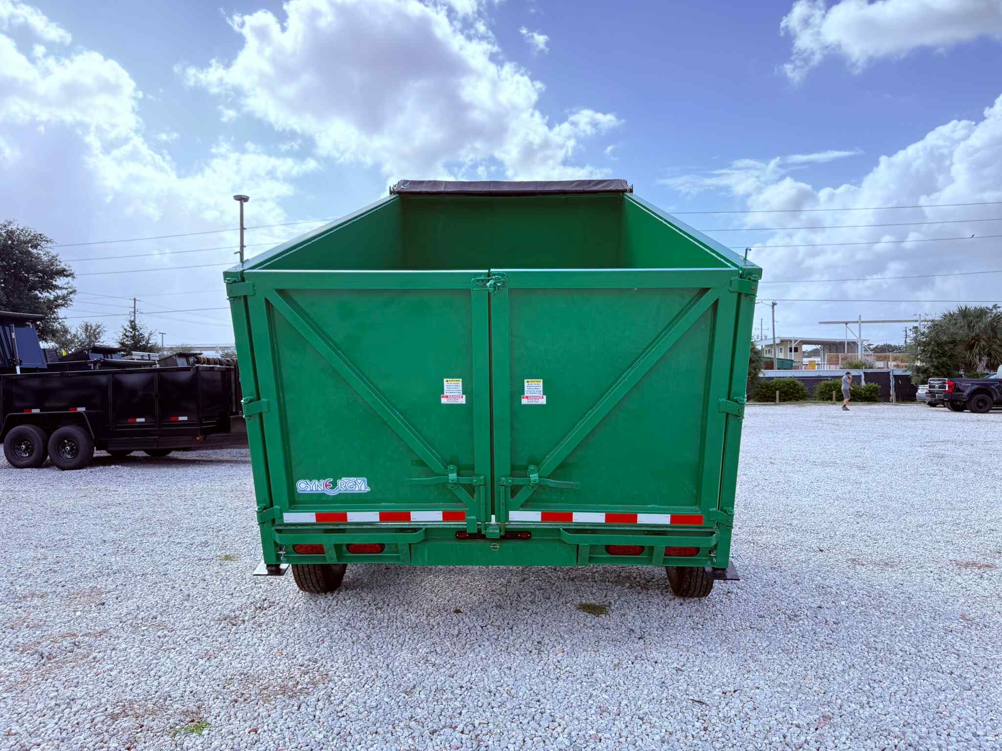 New 7×14 CYNERGY CARGO Dump Trailer