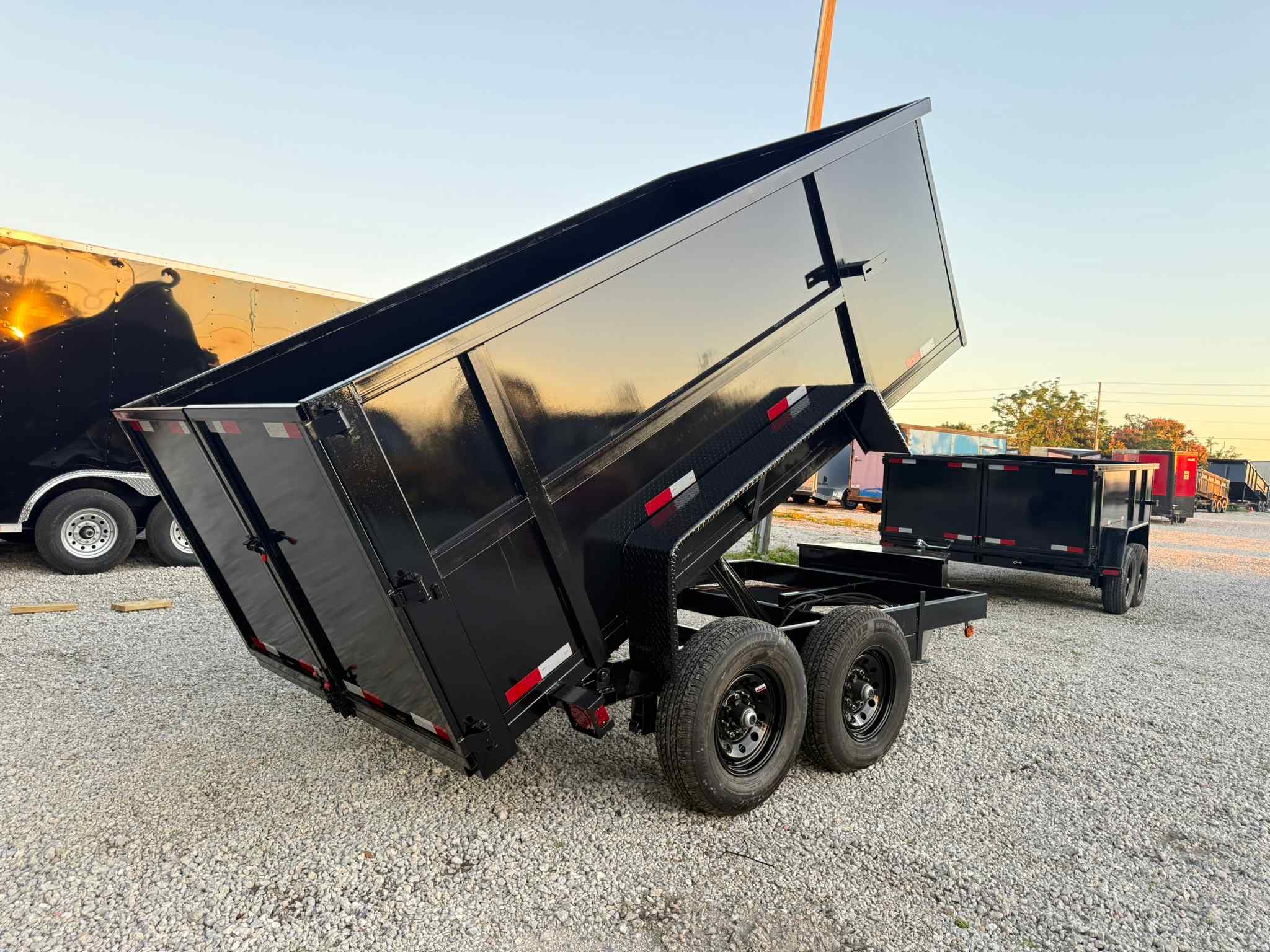 New 6×12 TAYLOR TRAILERS Dump Trailer