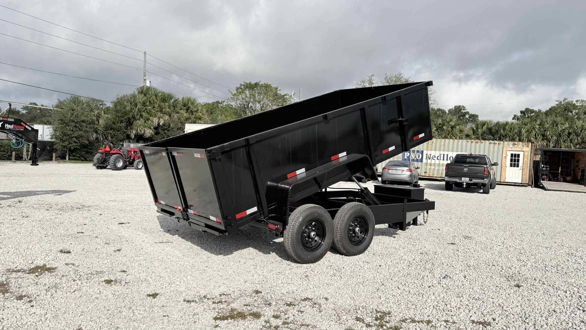 New 7×14 TAYLOR TRAILERS Dump Trailer