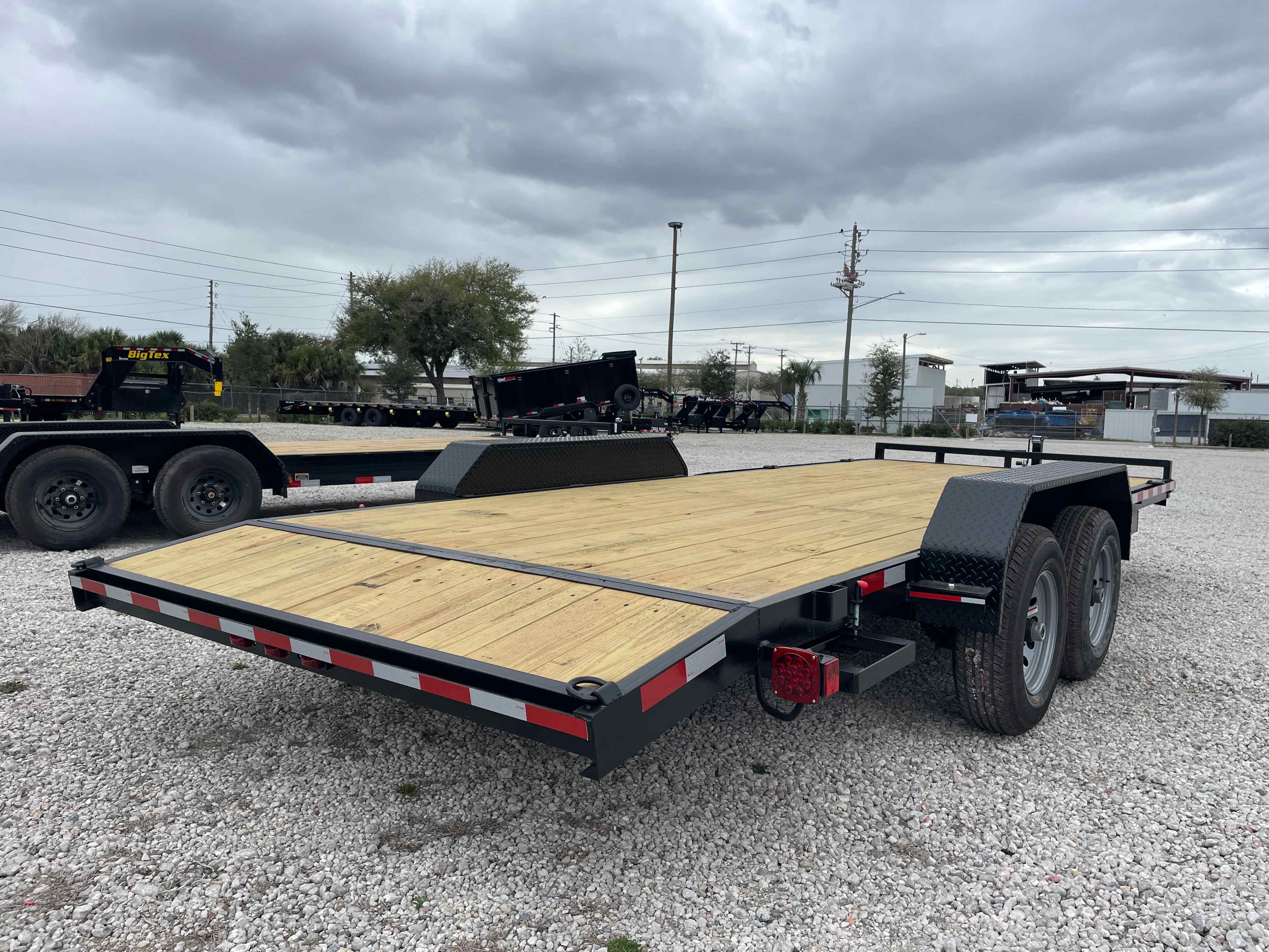 New 7×20 WORLDWIDE TRAILERS Car Trailer