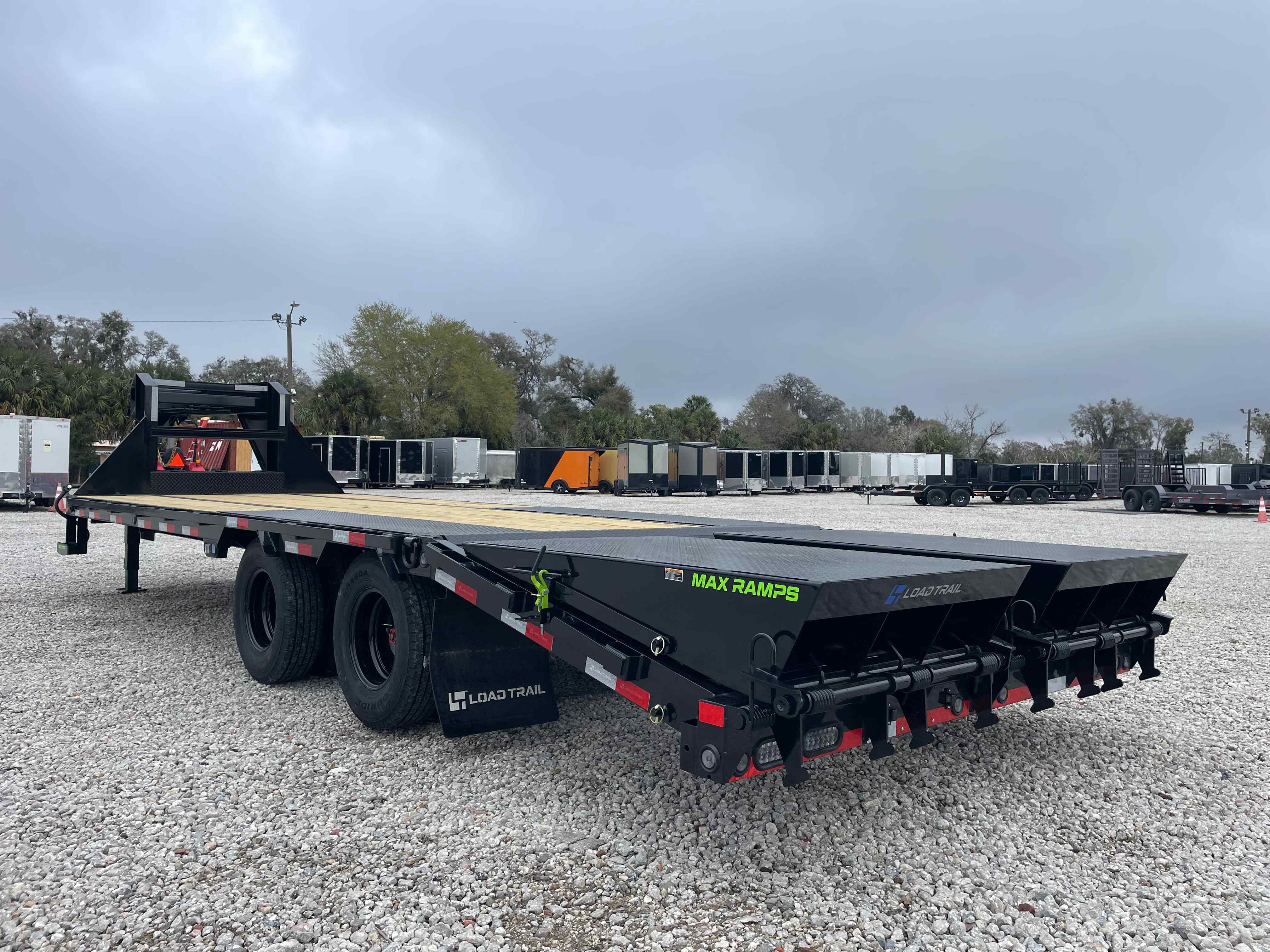 New 8.5×25 LOAD TRAIL Flatbed Trailer