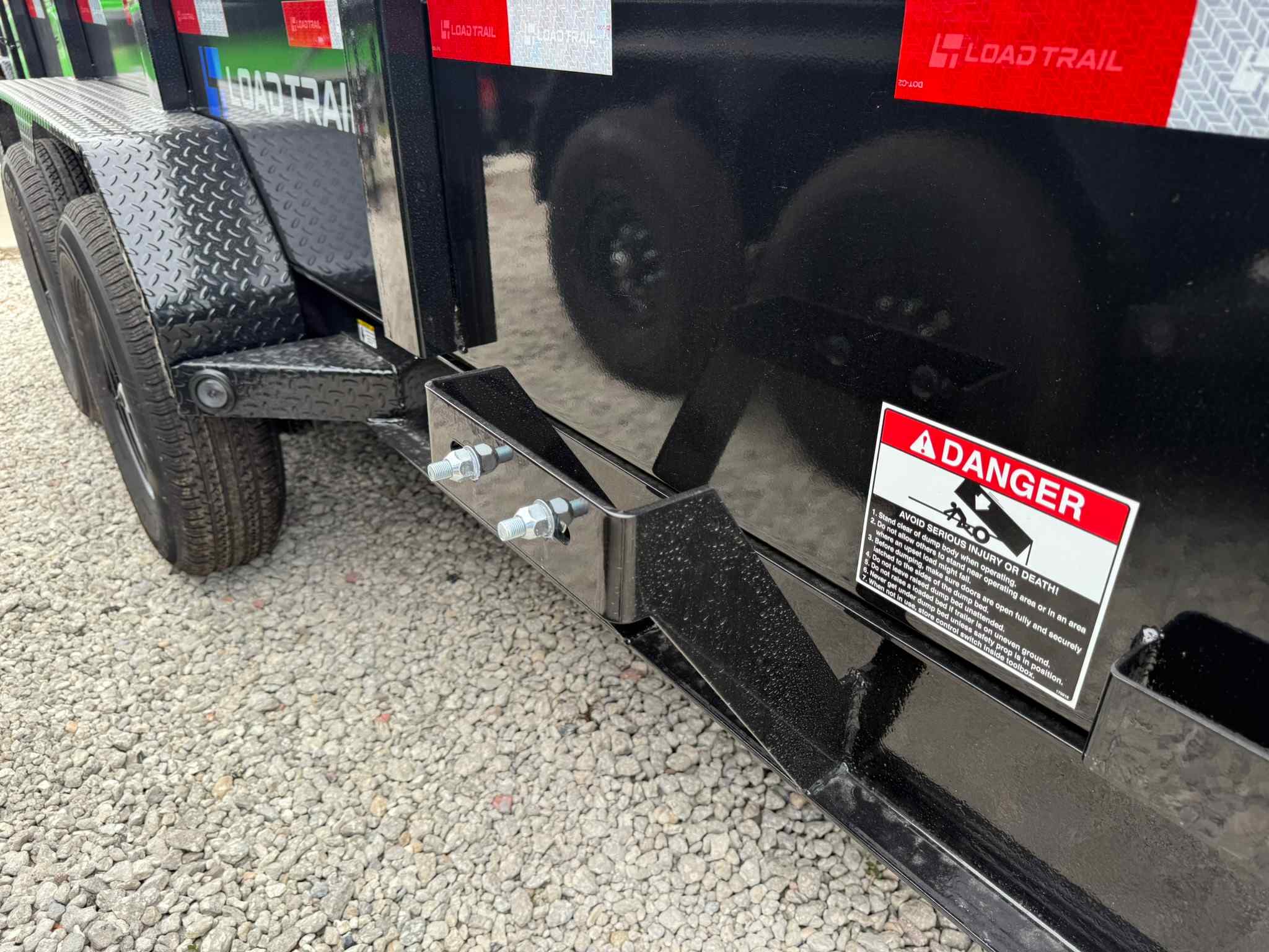 New 7×14 LOAD TRAIL Dump Trailer