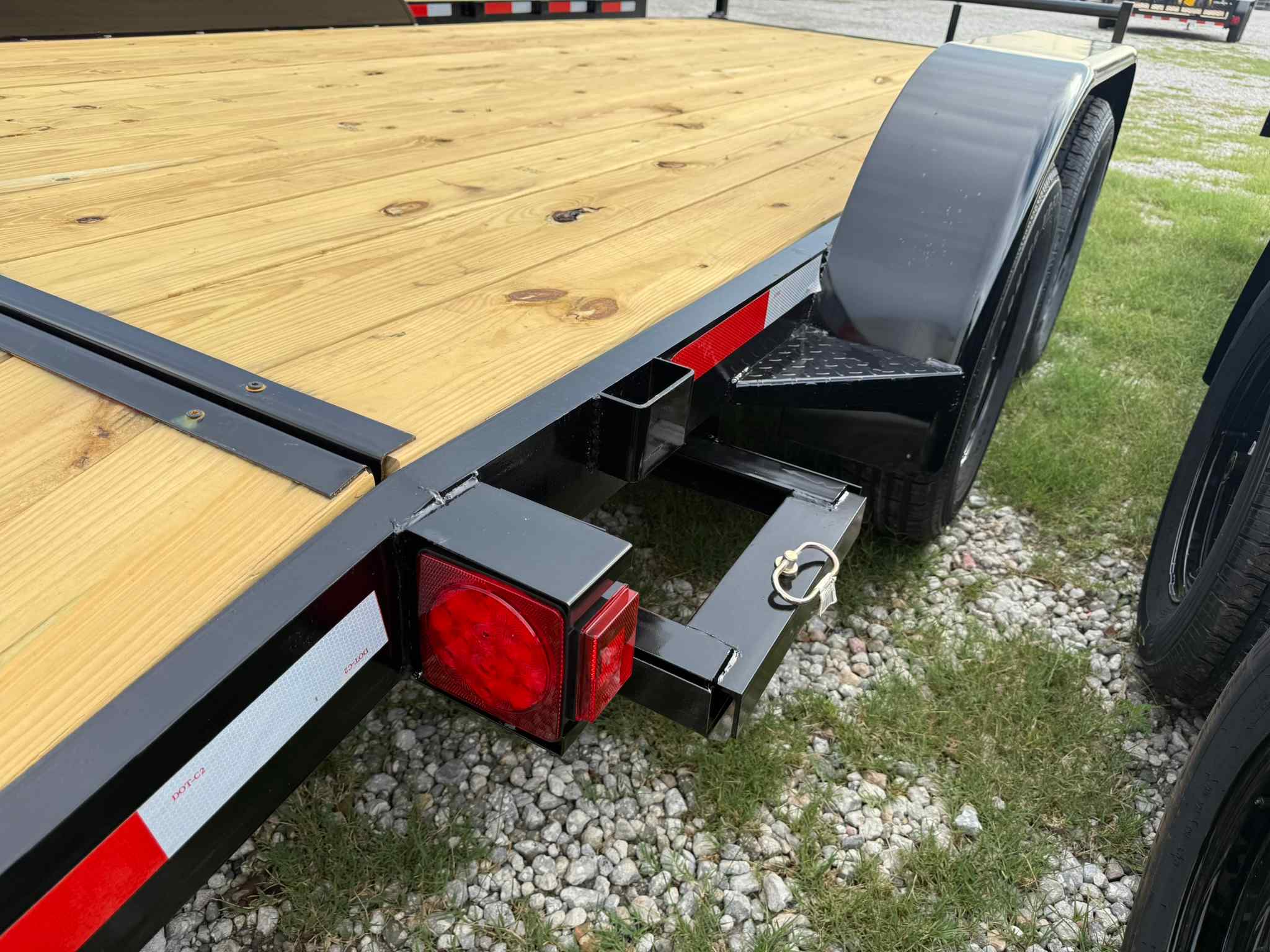 New 7×18 BYE RITE TRAILER Car Trailer
